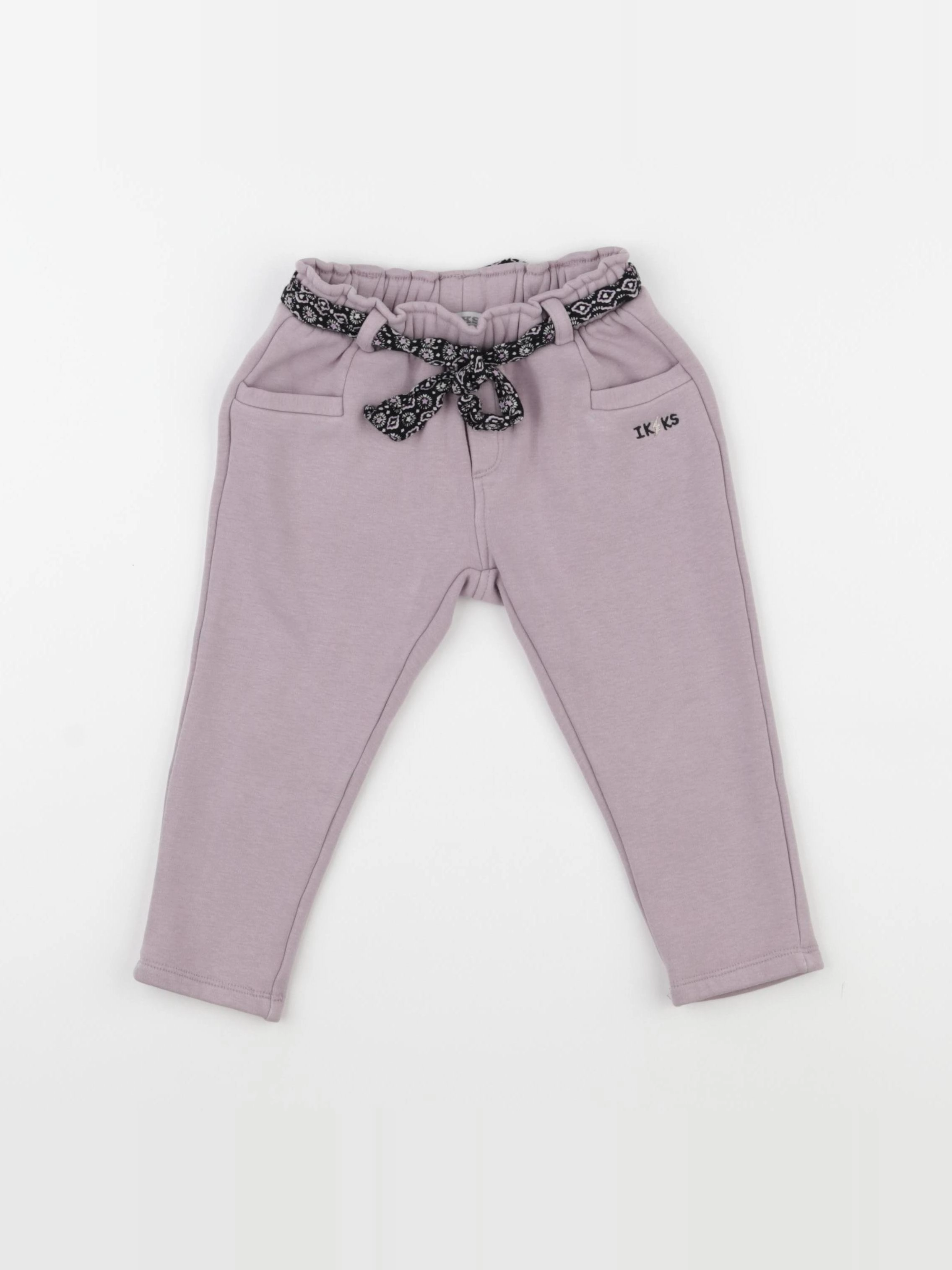 IKKS - jogging doublé violet - 2 ans