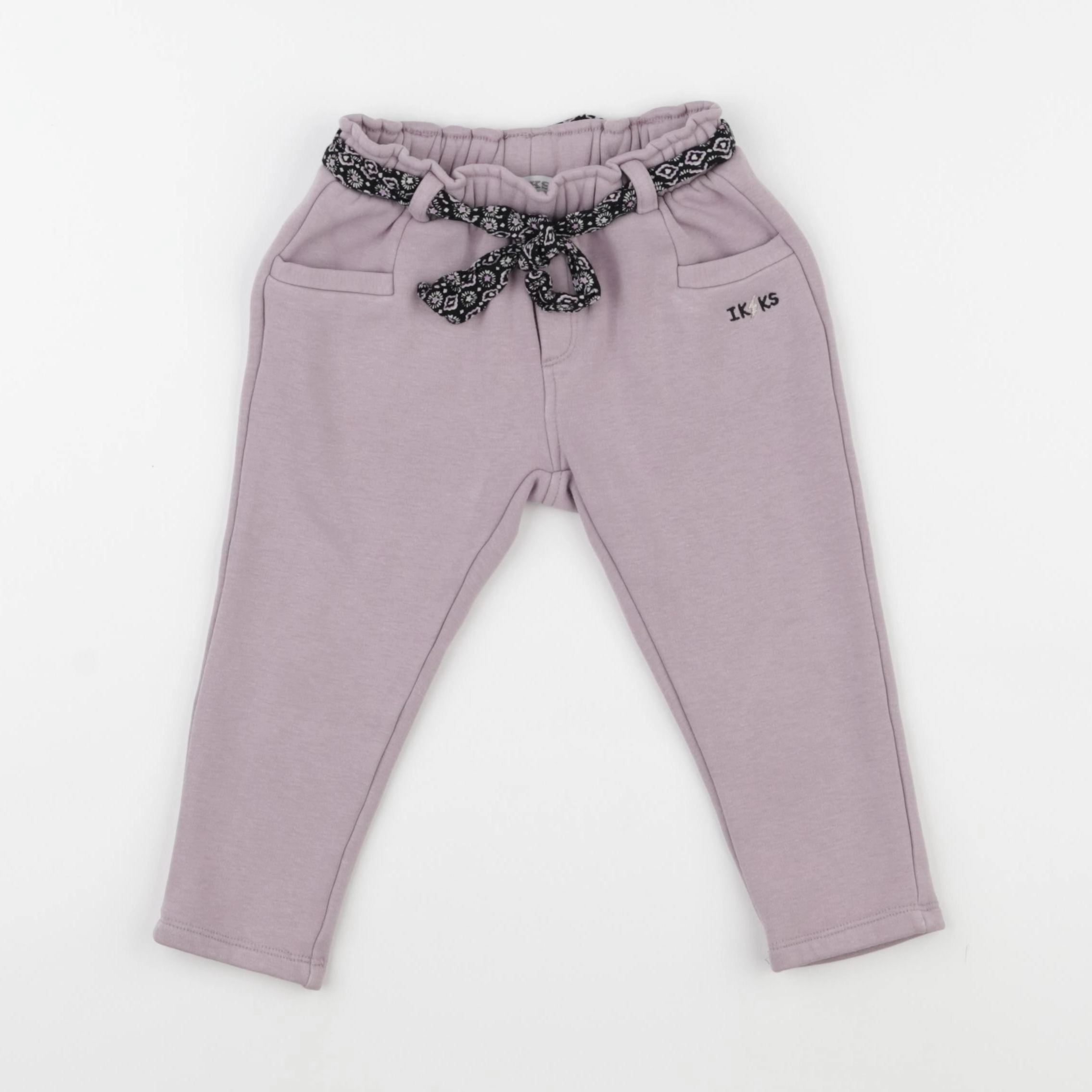 IKKS - jogging doublé violet - 2 ans