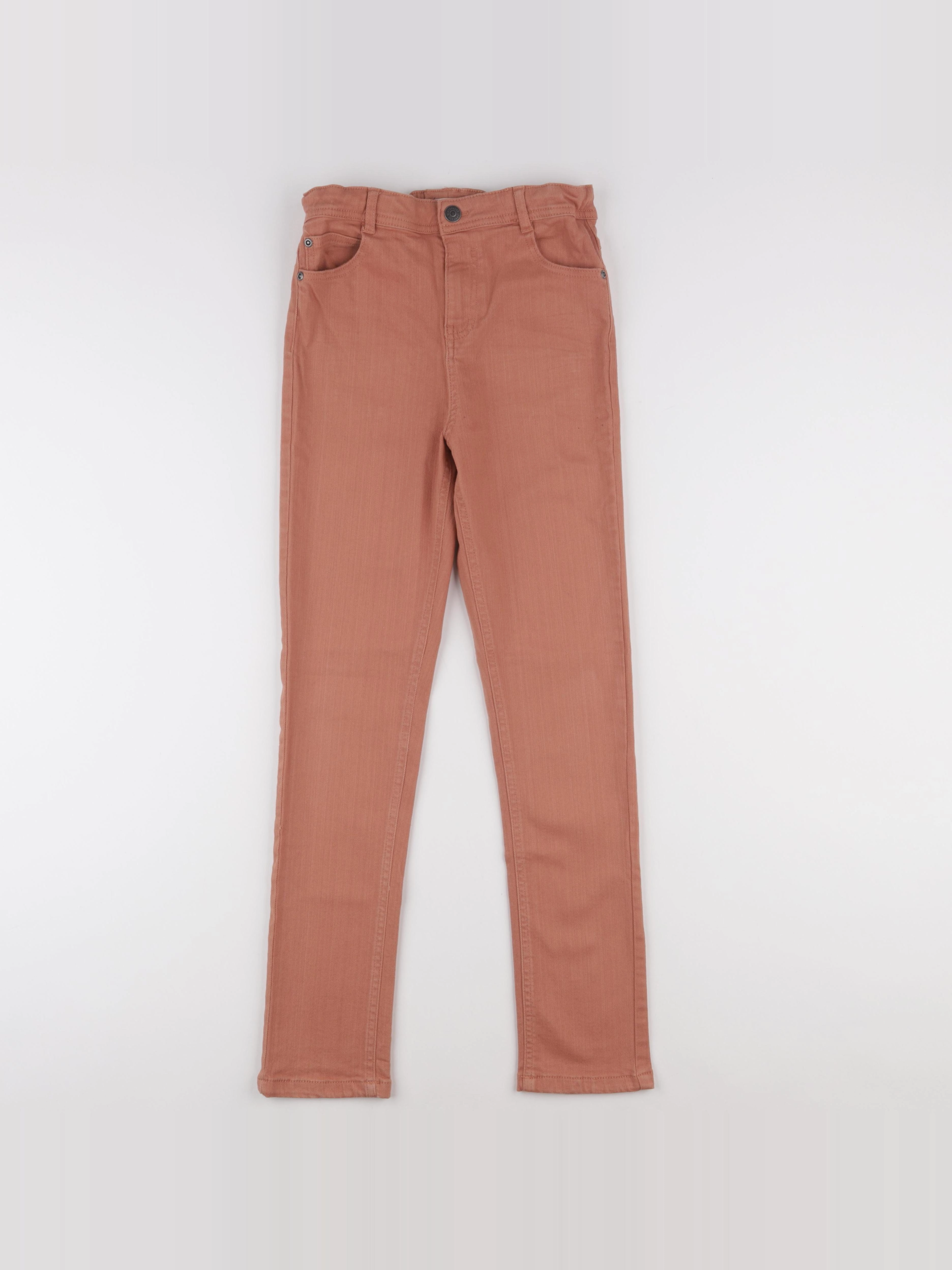 Vertbaudet - jean marron - 12 ans