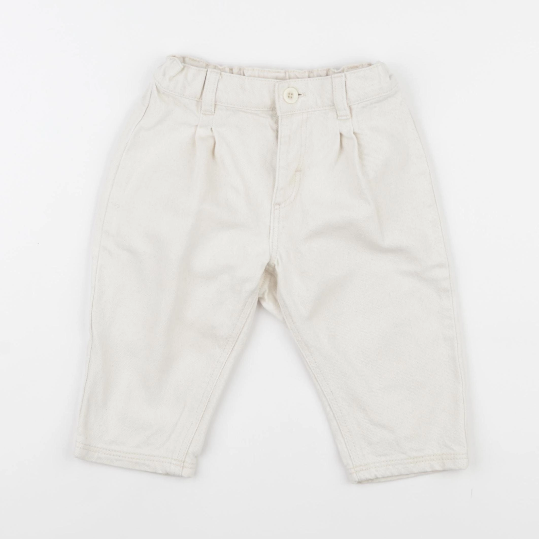Petit Bateau - jean beige - 18 mois