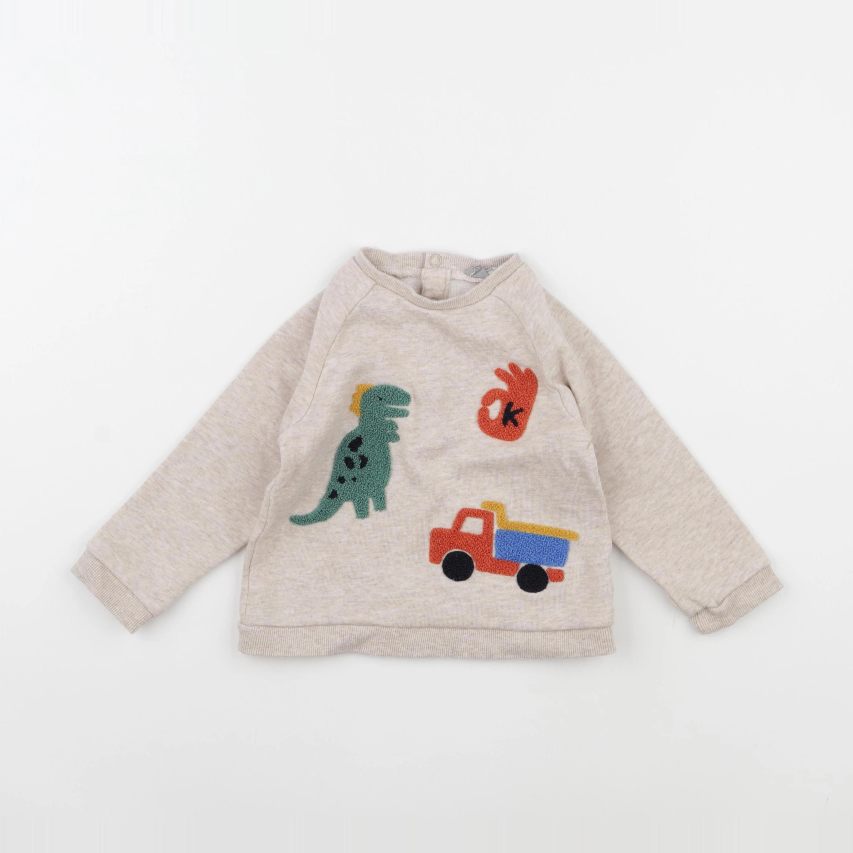 Boutchou - sweat marron - 24 mois