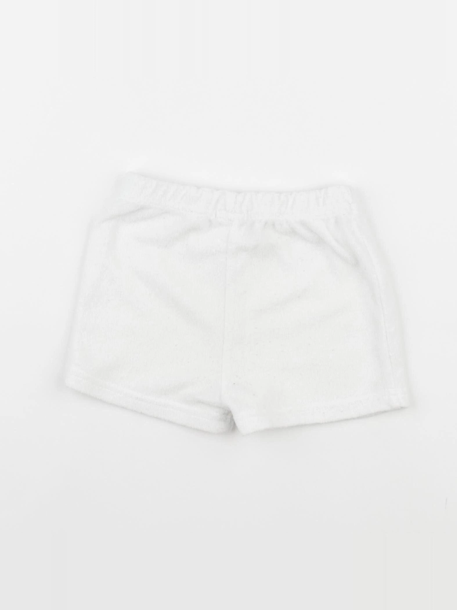 Vertbaudet - short blanc - 18 mois