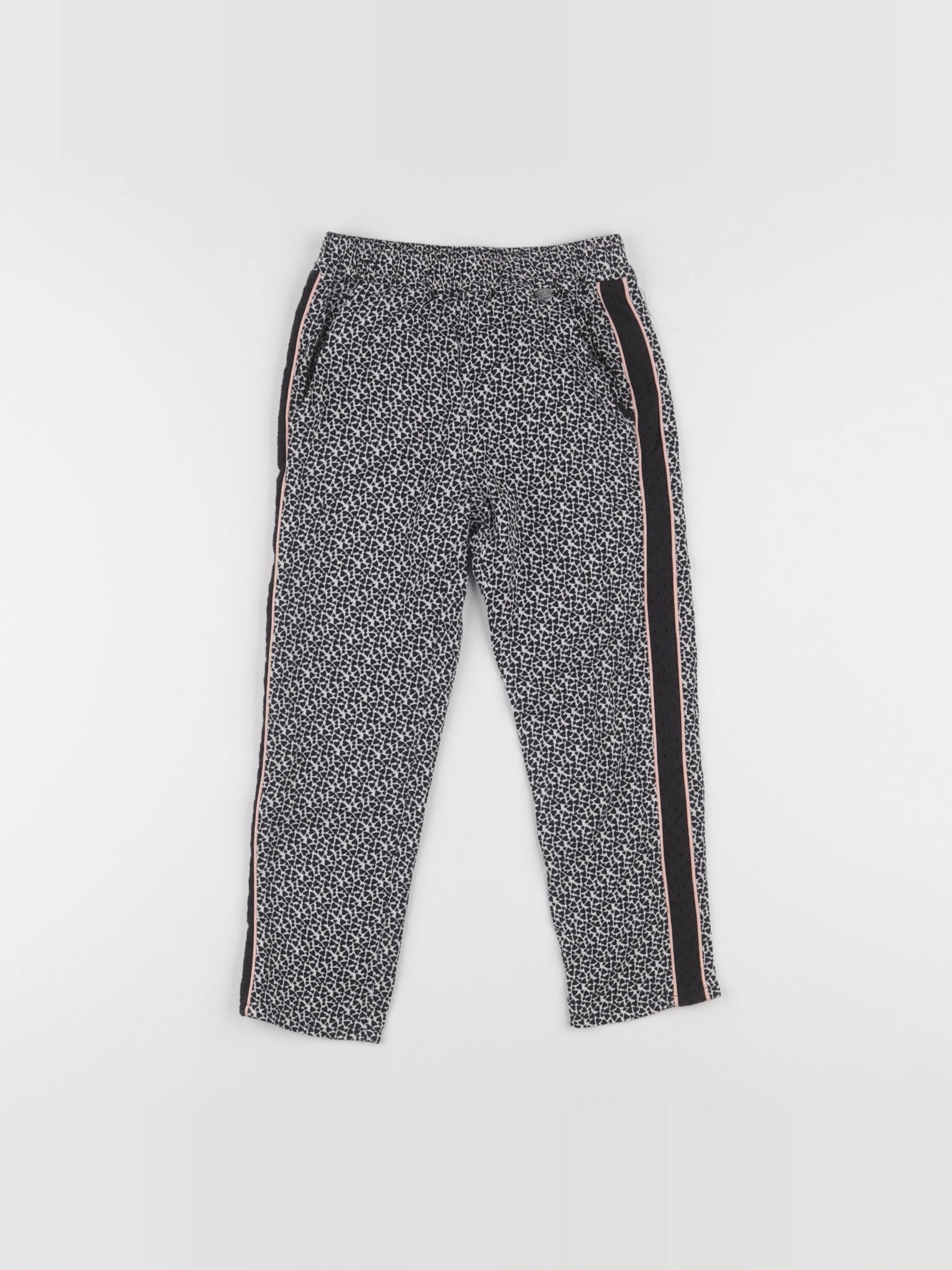 IKKS - pantalon noir - 7 ans