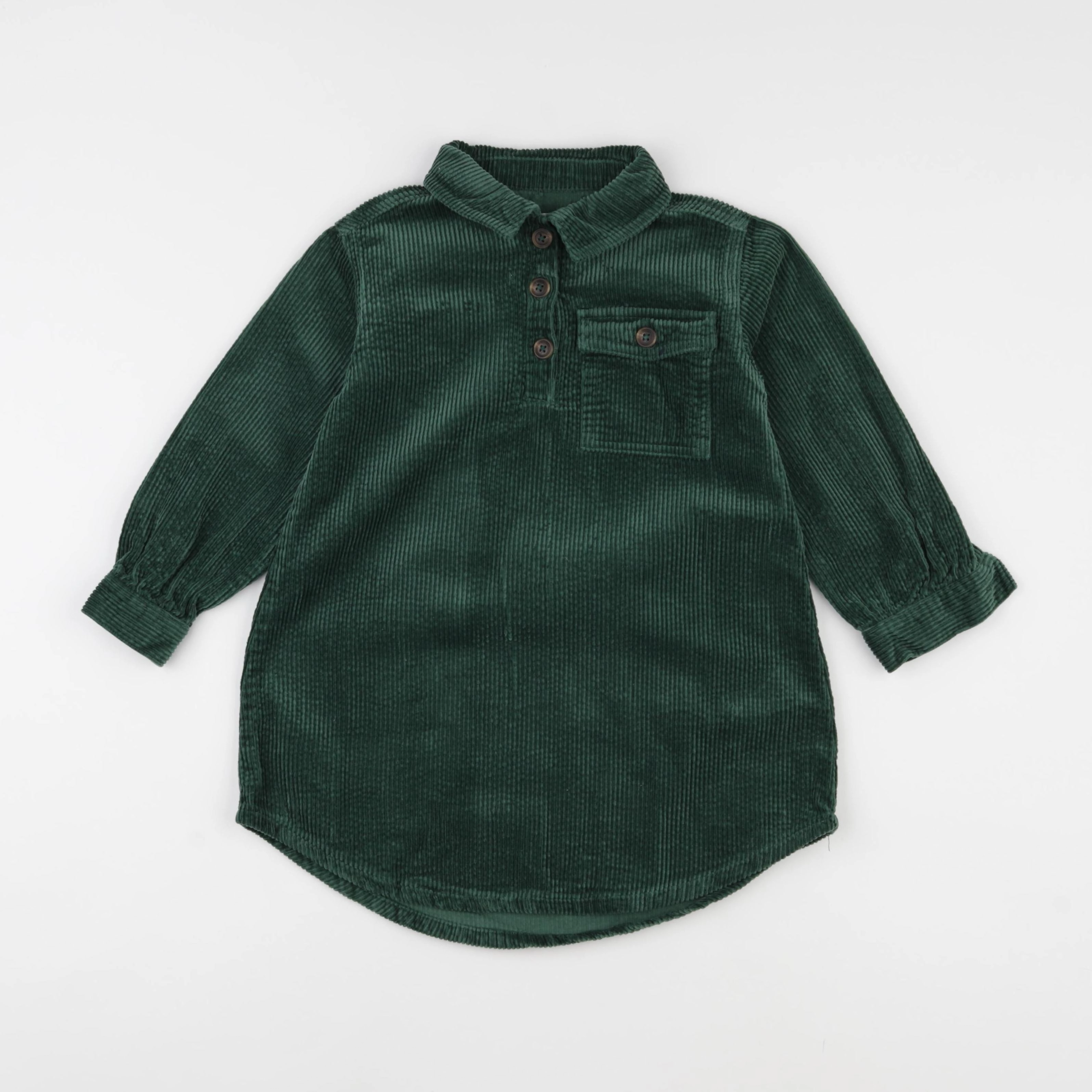 Vertbaudet - robe vert - 5 ans