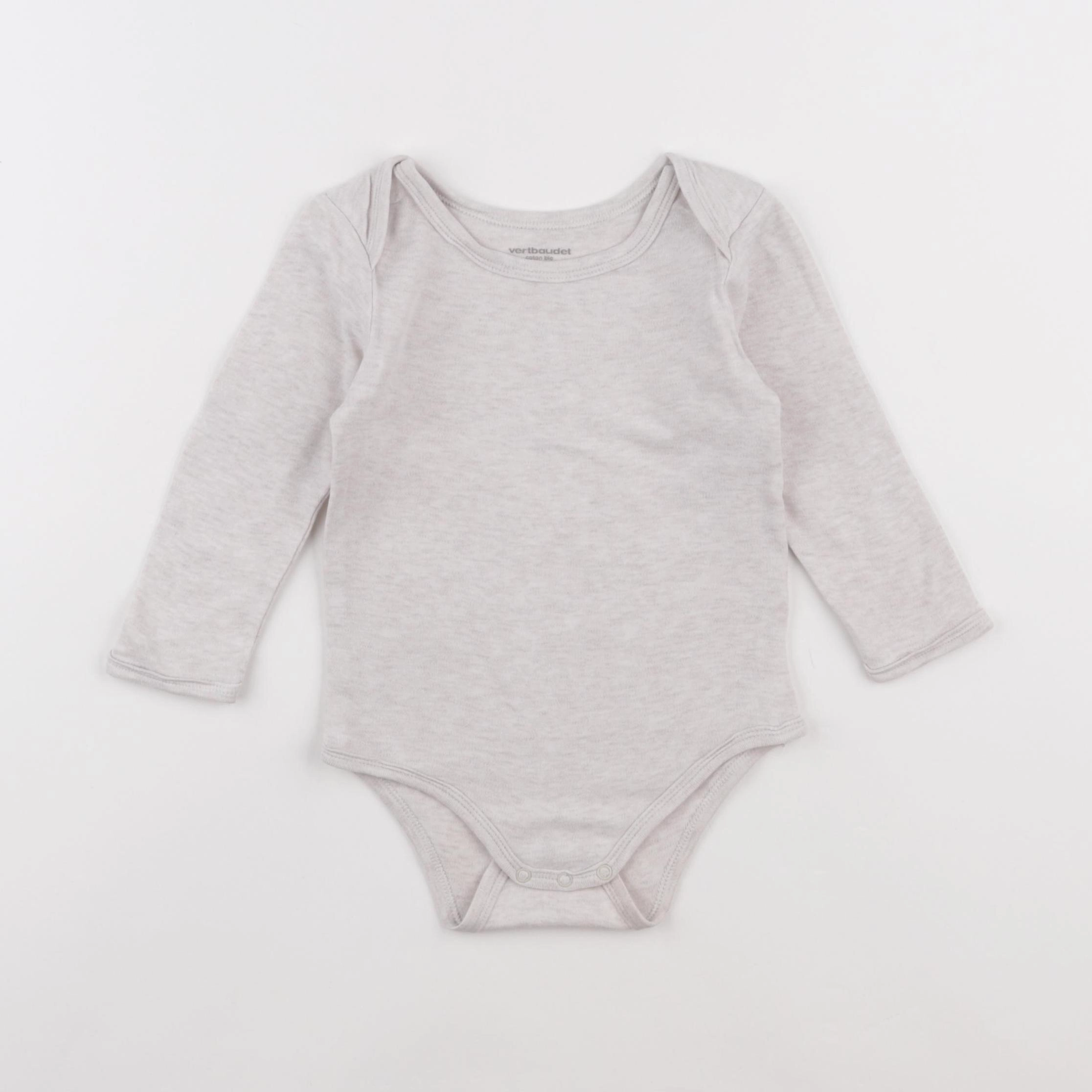 Vertbaudet - body marron - 18 mois