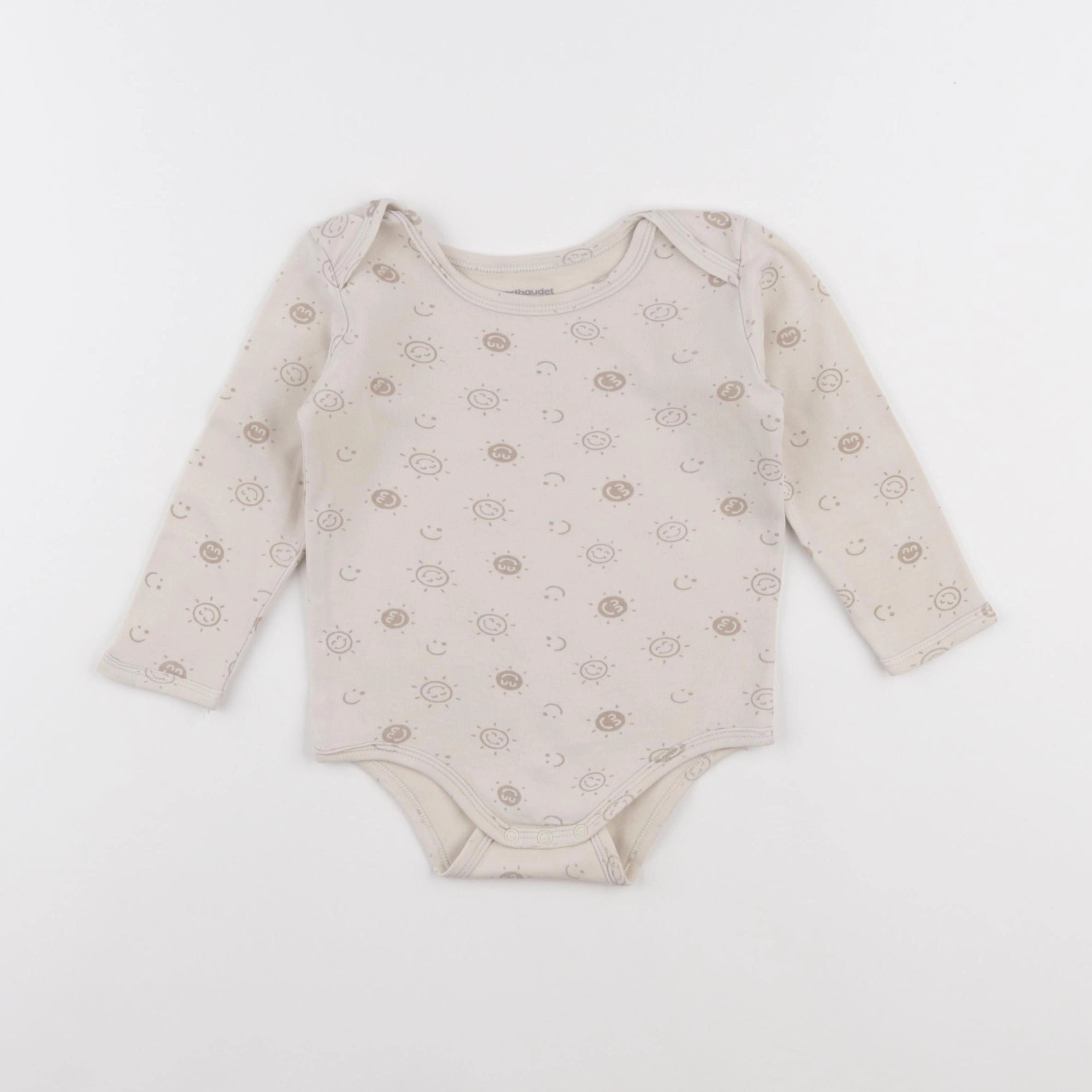 Vertbaudet - body marron - 18 mois