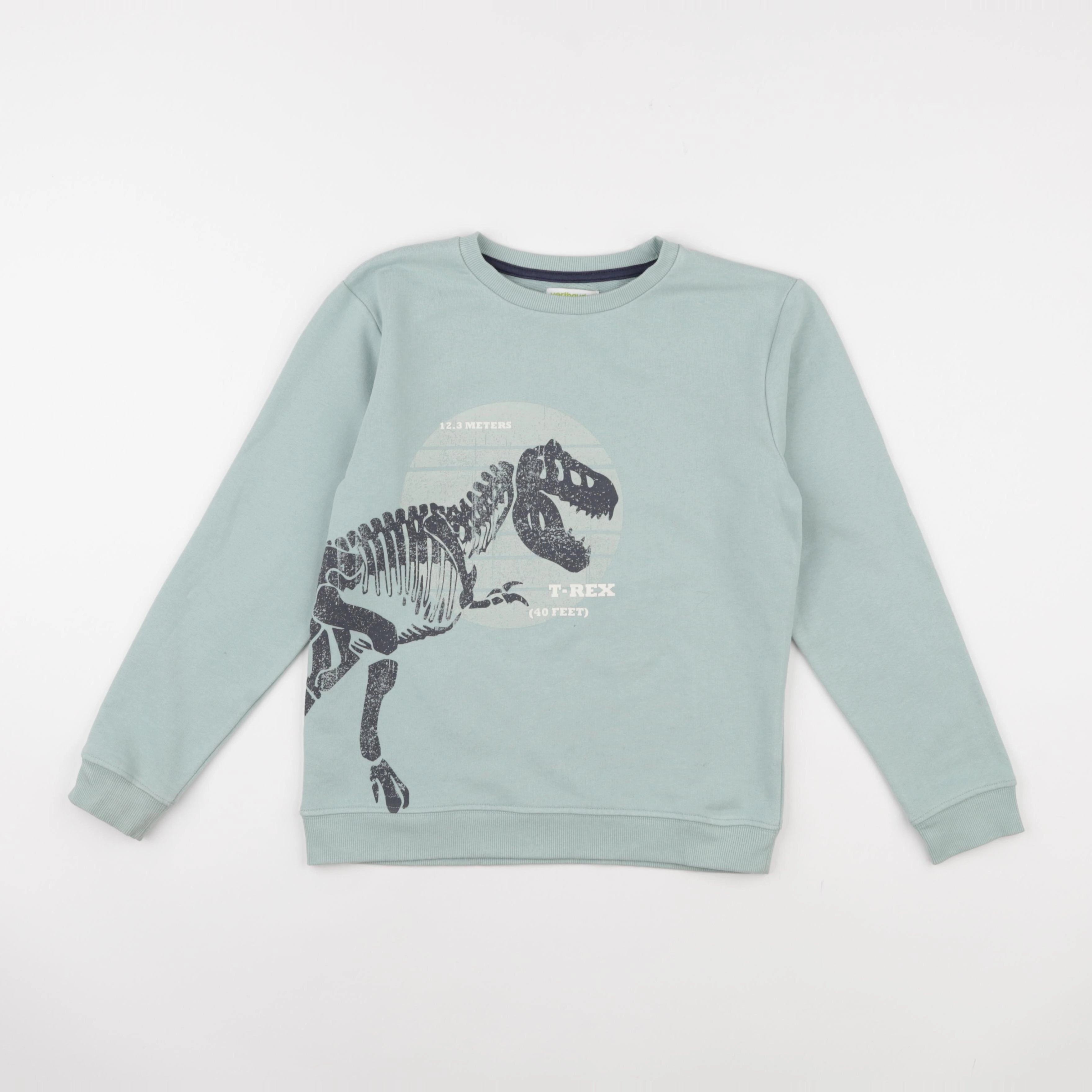 Vertbaudet - sweat vert - 10 ans
