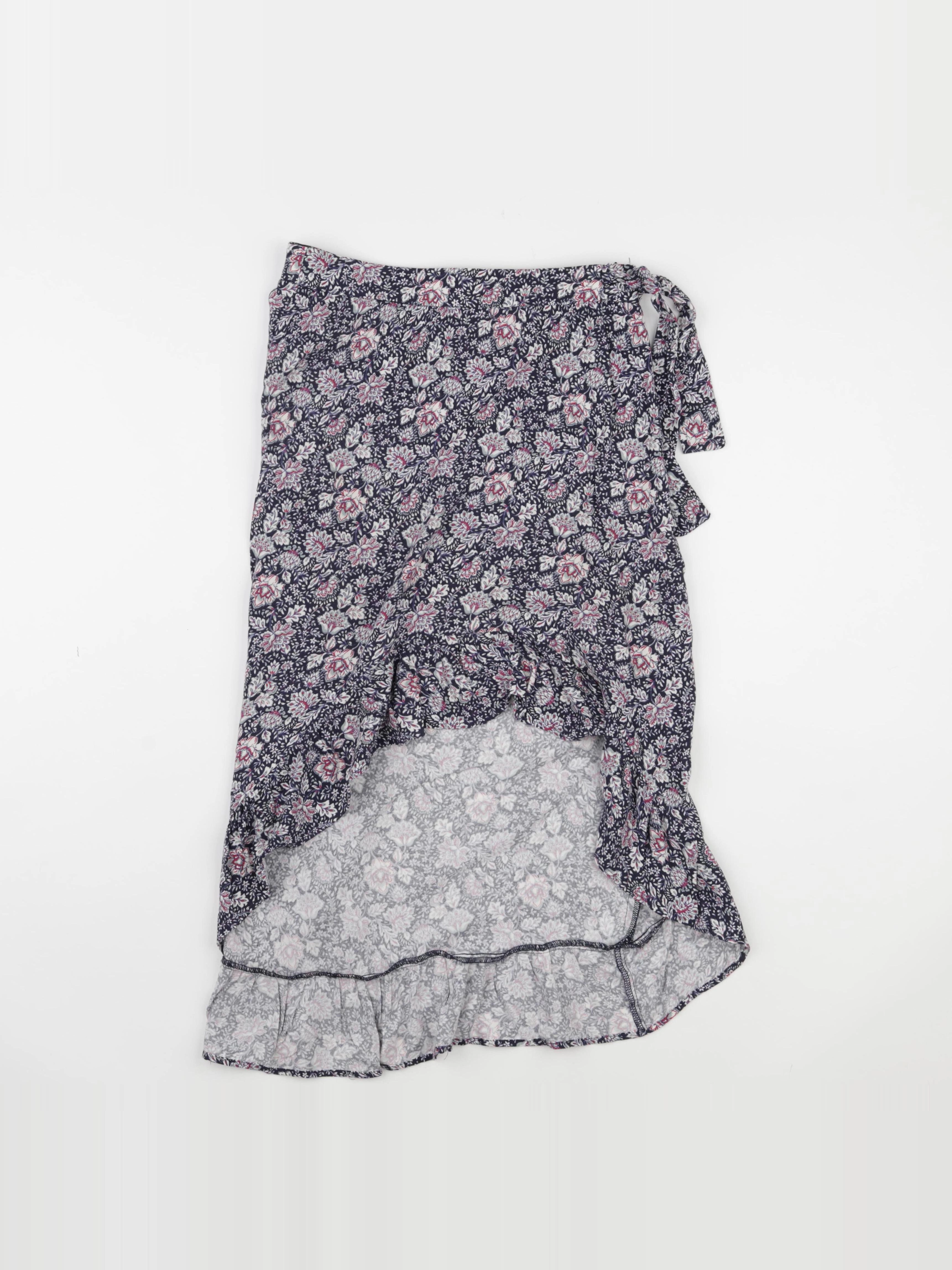 IKKS - jupe bleu, rose - 10 ans