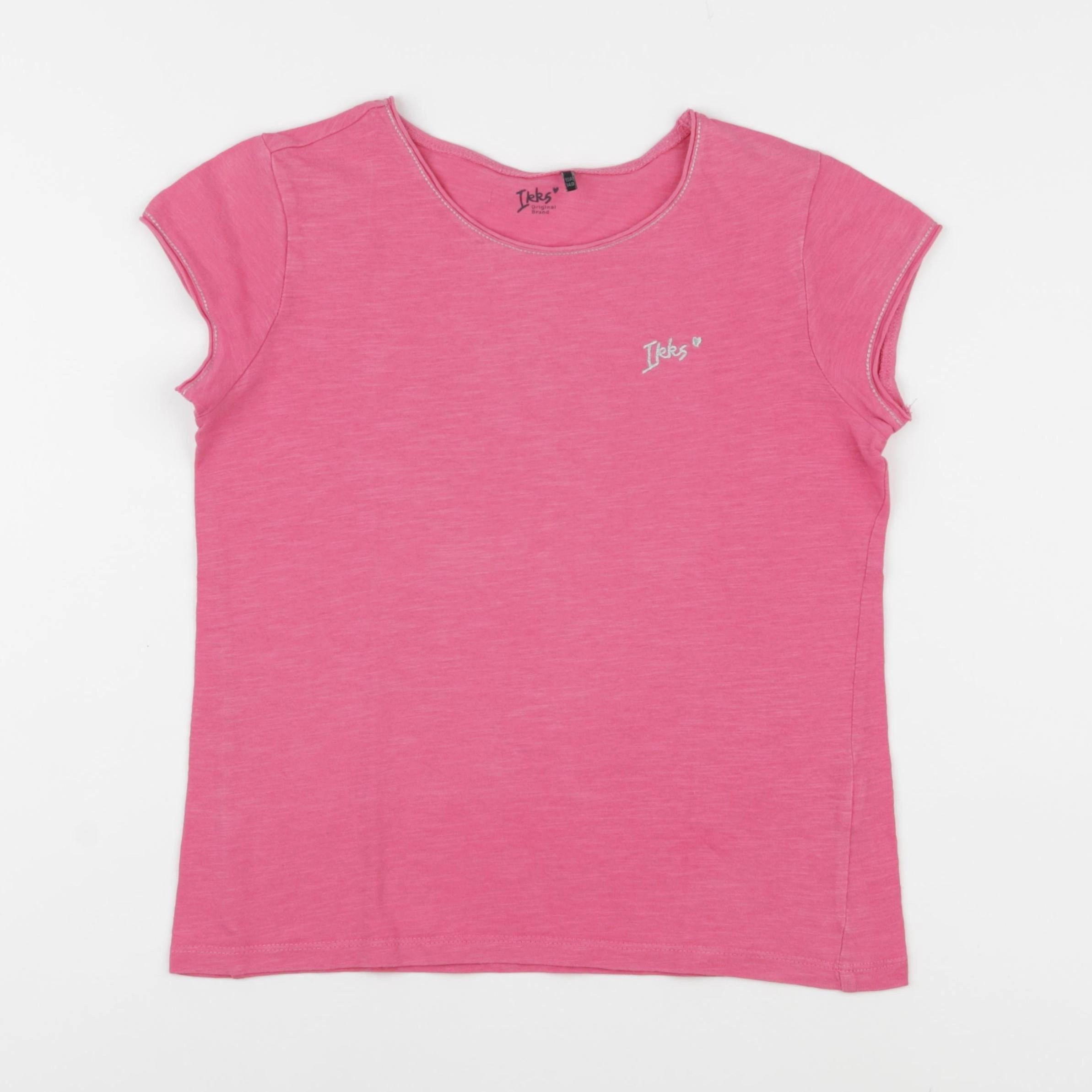 IKKS - tee-shirt rose - 10 ans