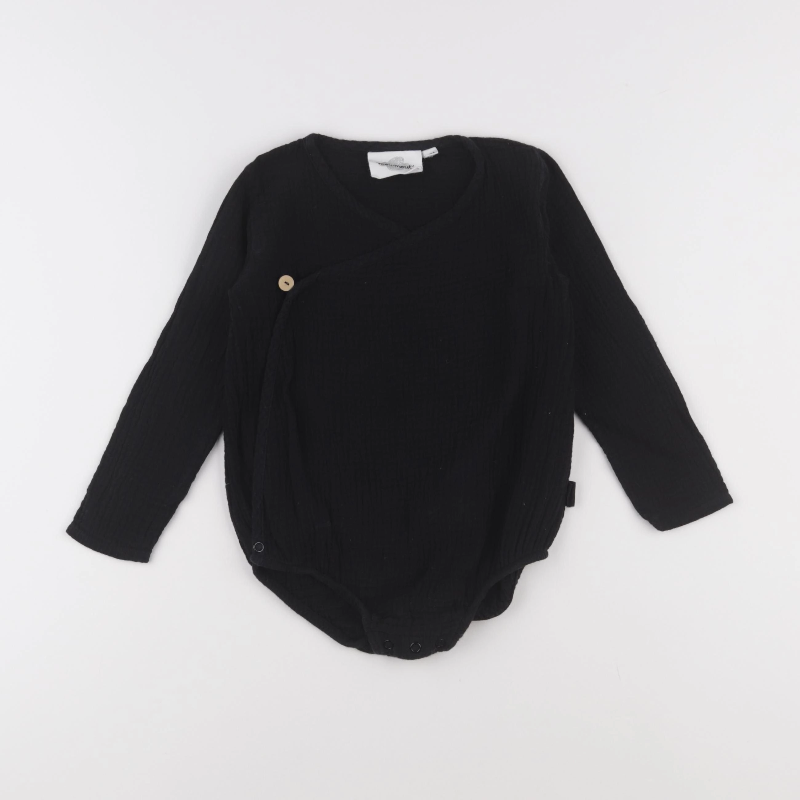 Moumout' - combinaison noir - 2 ans