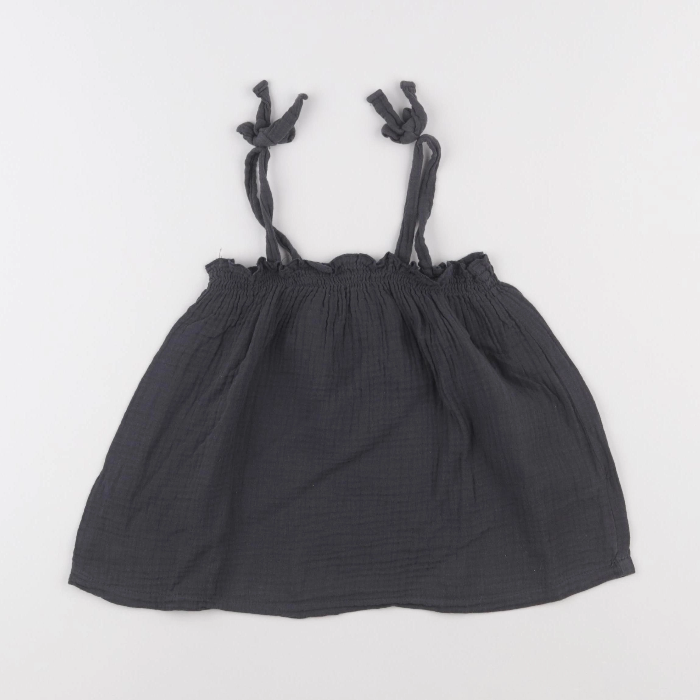 Frangin Frangine - blouse gris - 6 ans