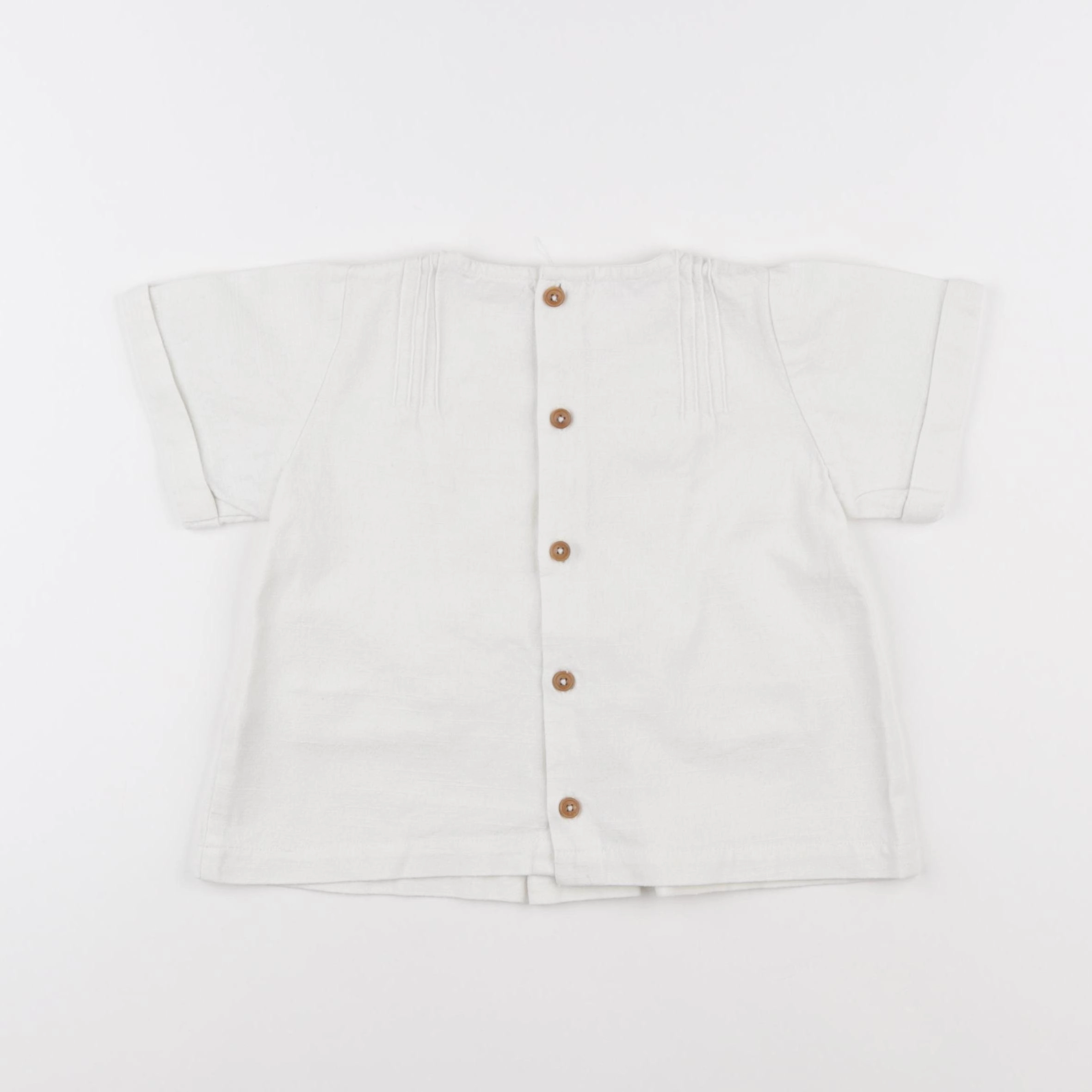 Détours par Laure de Sagazan - blouse beige - 4 ans