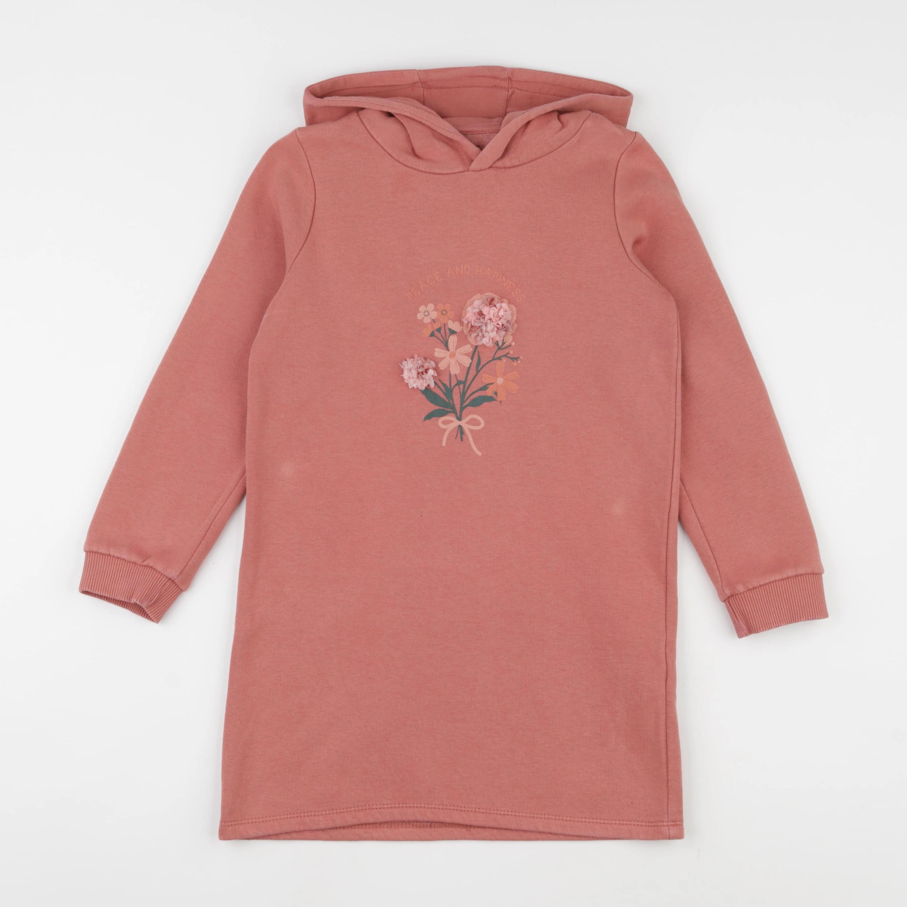 Vertbaudet - robe rose - 8 ans