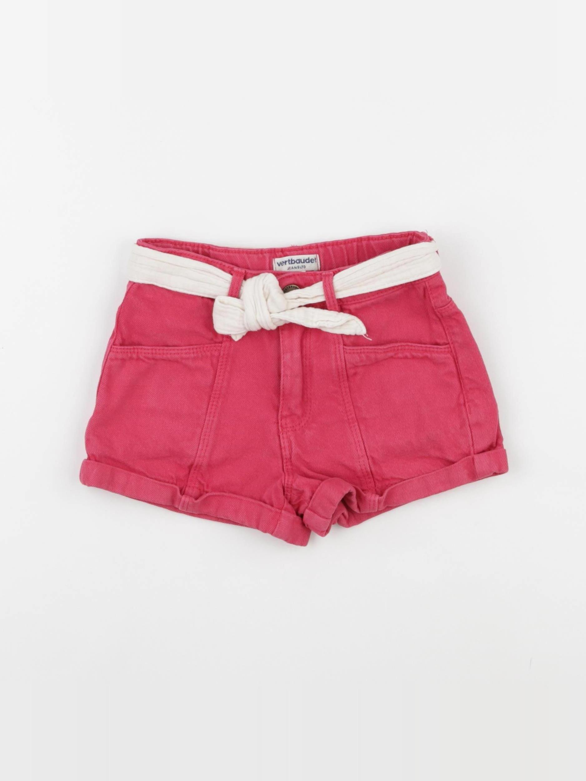 Vertbaudet - short rose - 4 ans