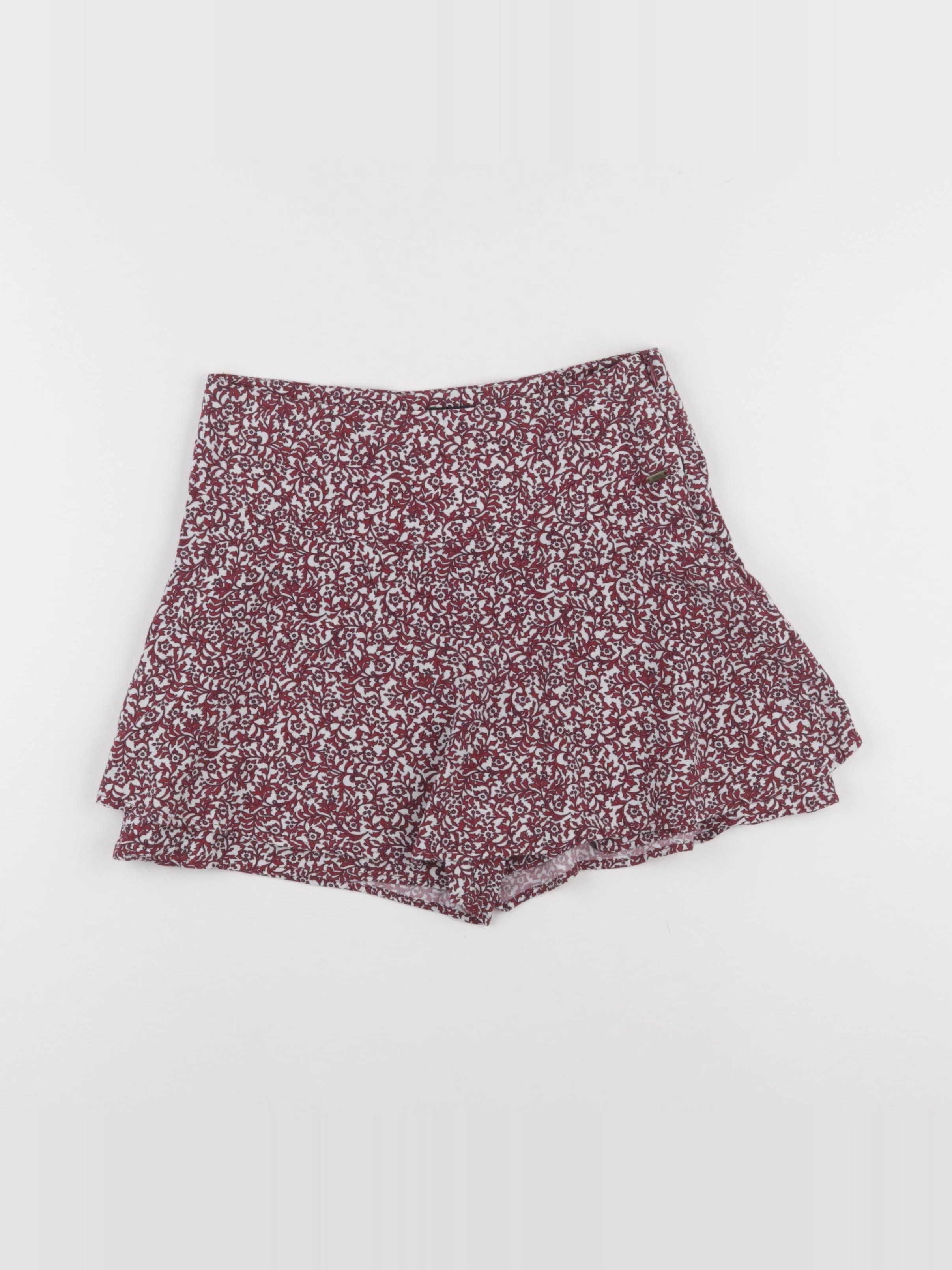 IKKS - jupe short rouge - 10 ans