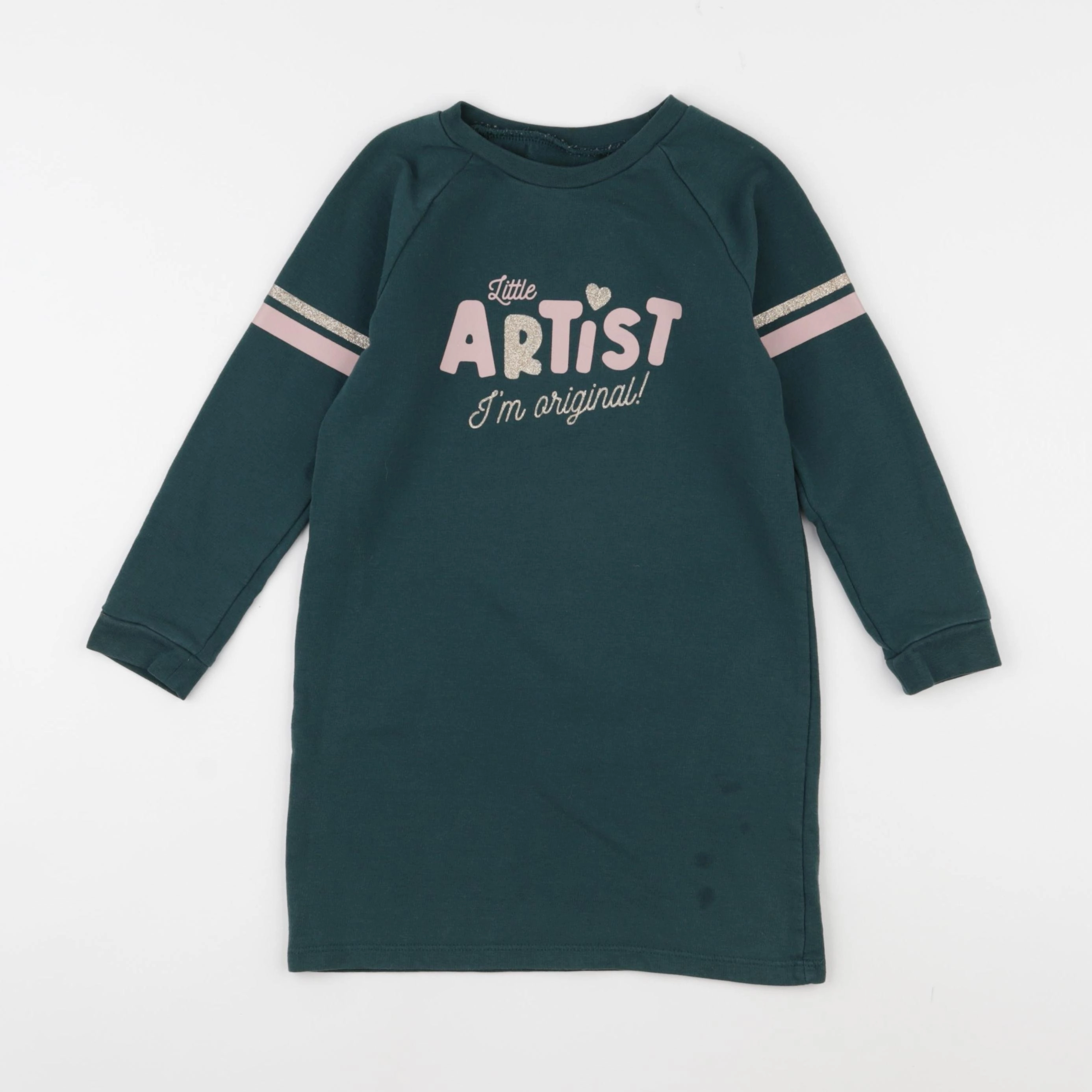 Vertbaudet - robe vert - 5 ans