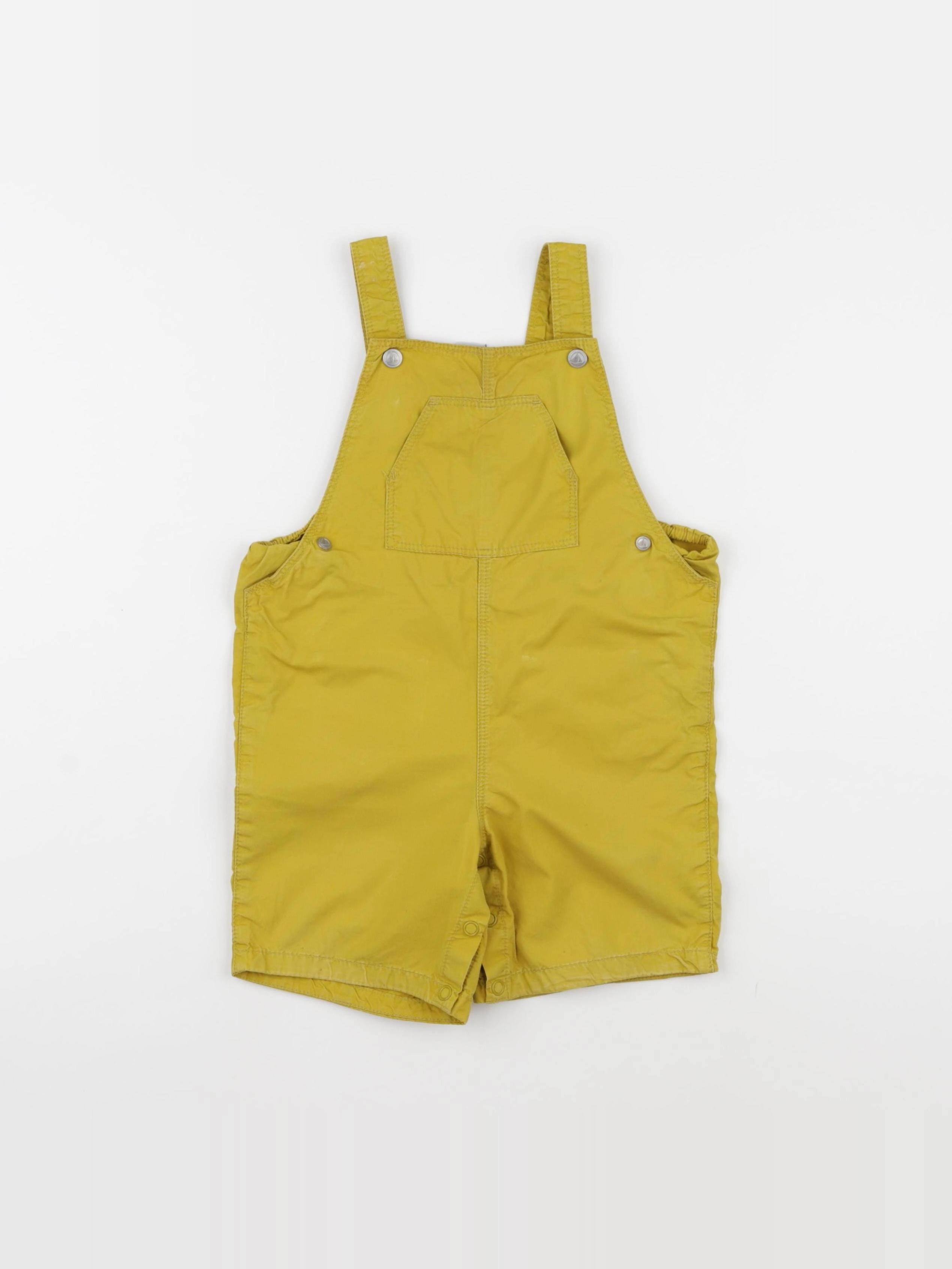 Petit Bateau - salopette jaune - 24 mois