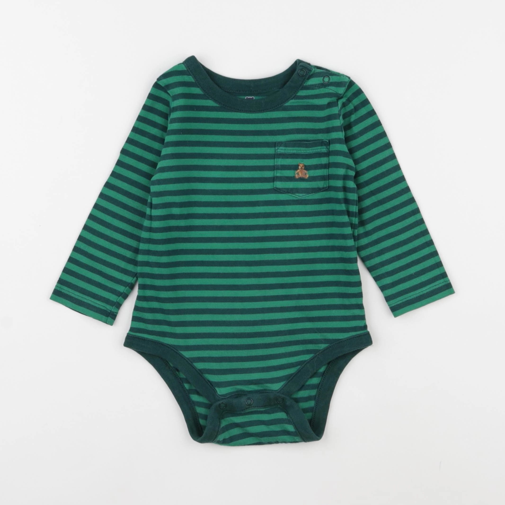 GAP - body vert - 12/18 mois