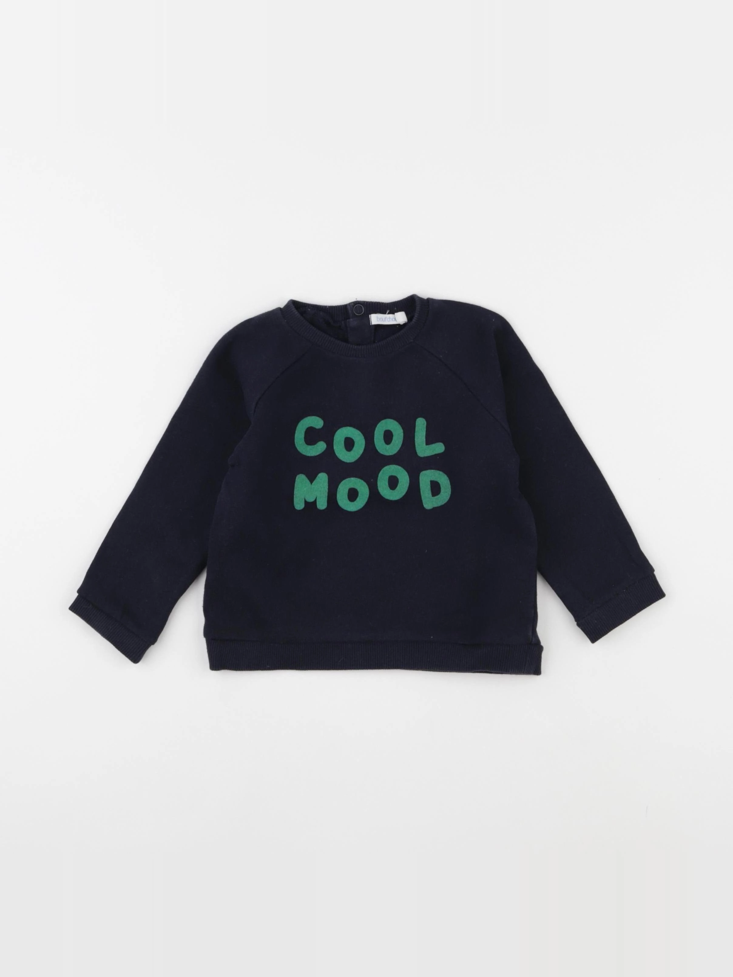 Boutchou - sweat bleu - 18 mois