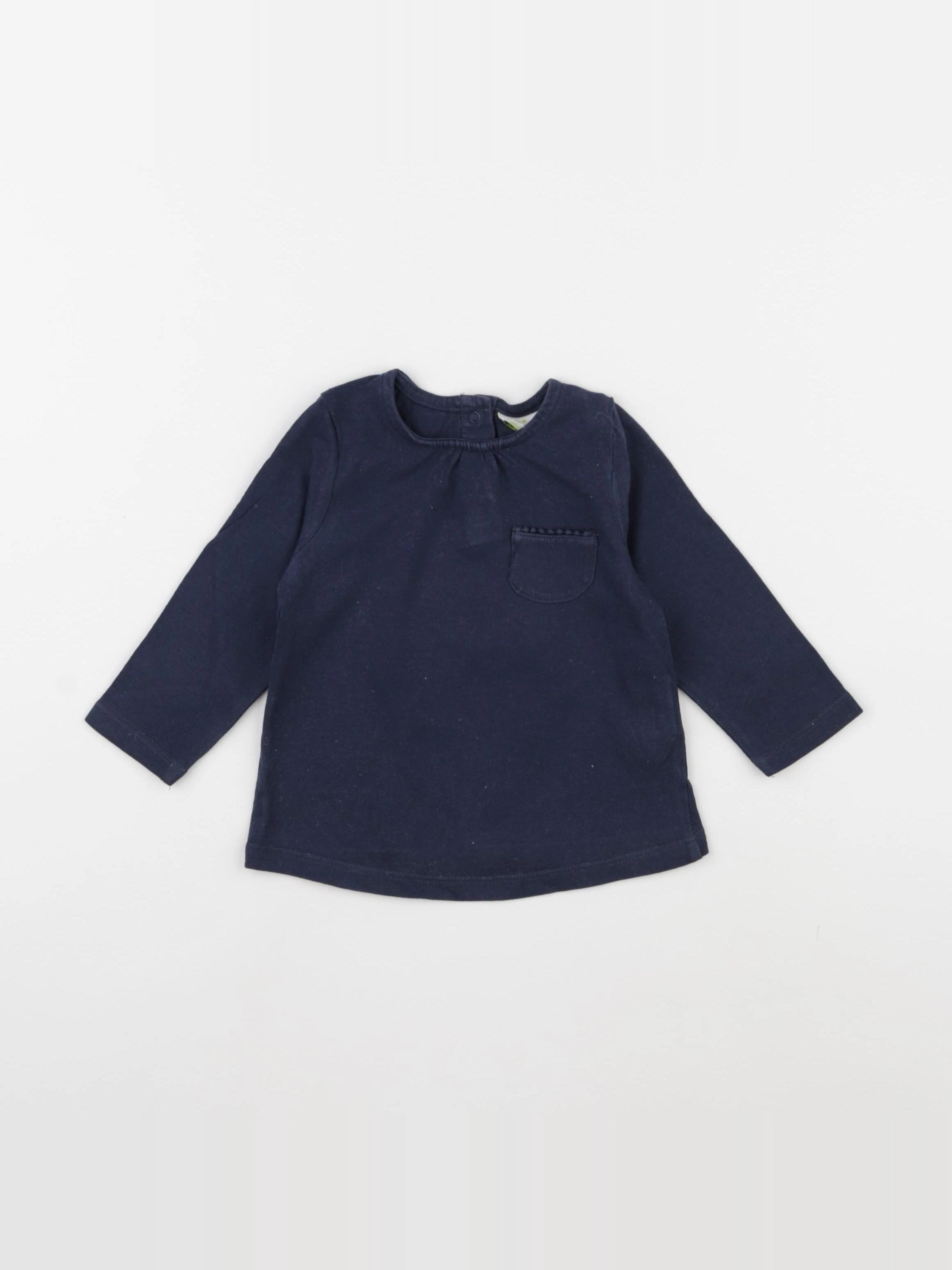 Tape à l'oeil - tee-shirt bleu - 6 mois