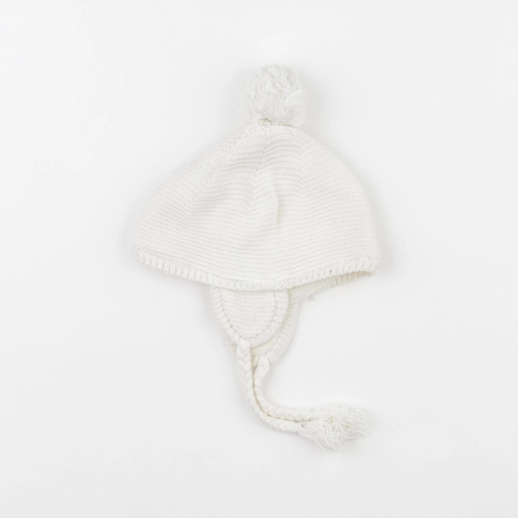 Vertbaudet - bonnet beige - 3/6 mois