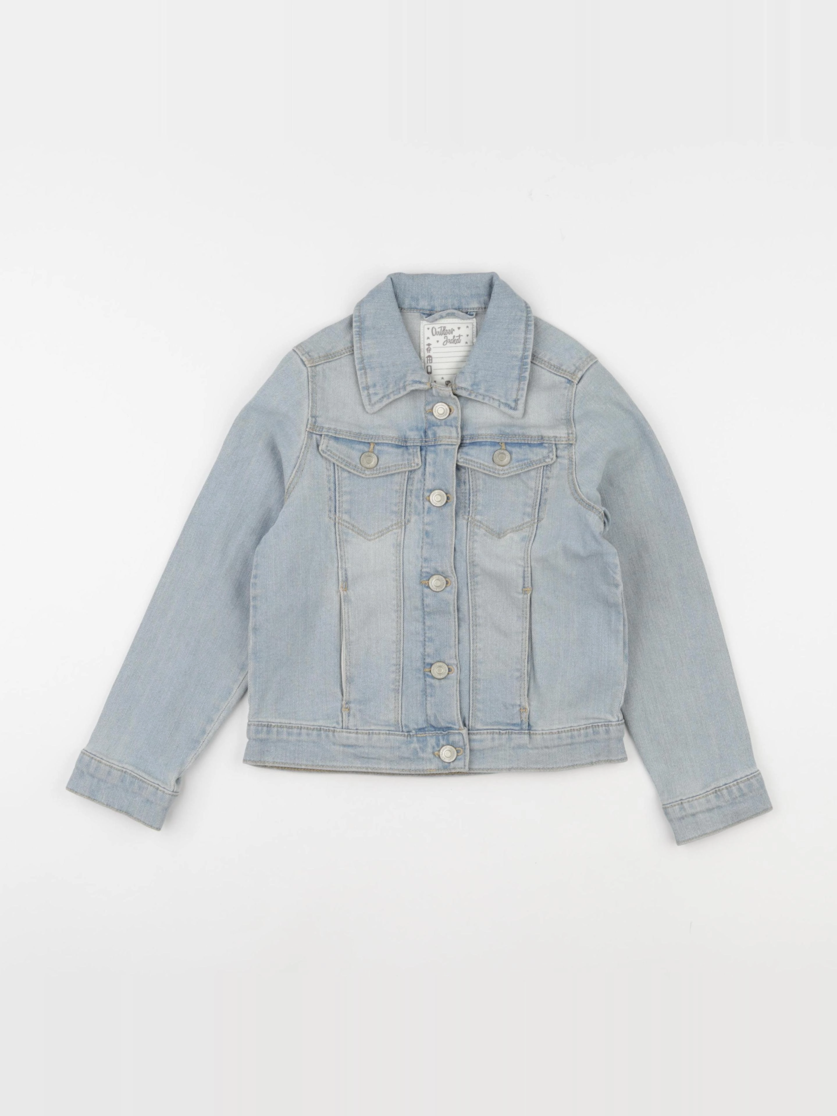 Vertbaudet - veste bleu - 7 ans