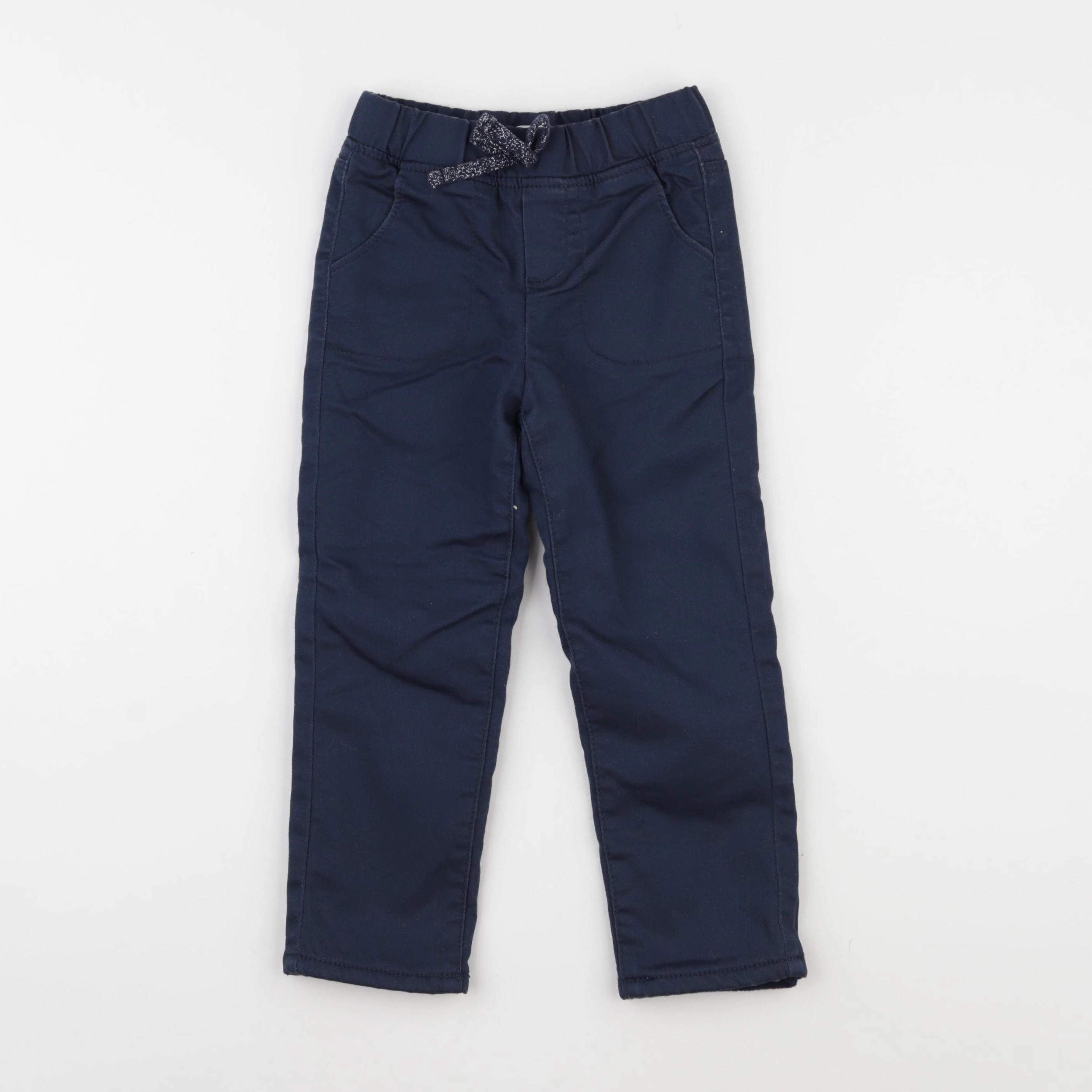 Vertbaudet - pantalon bleu - 4 ans