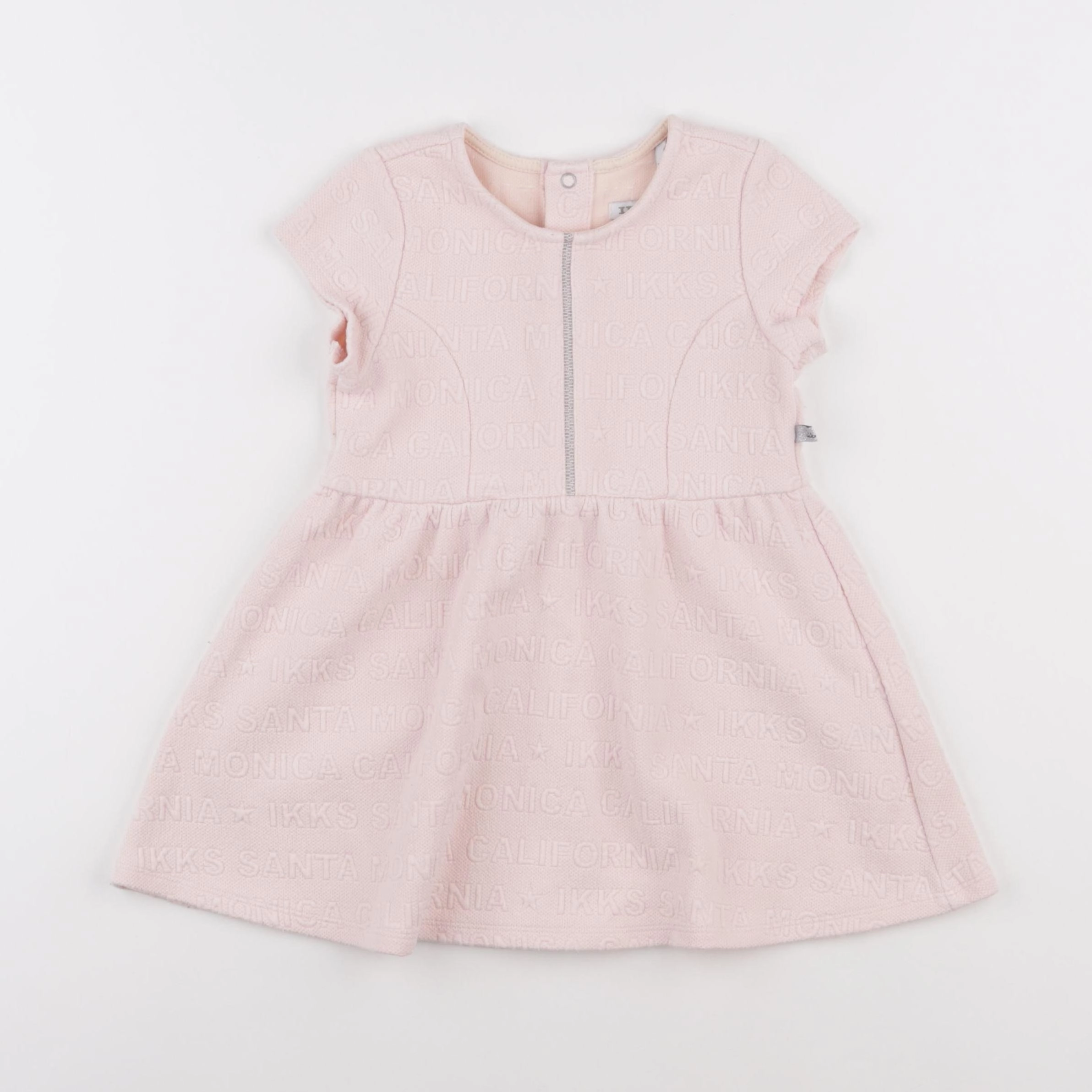 IKKS - robe rose - 2 ans