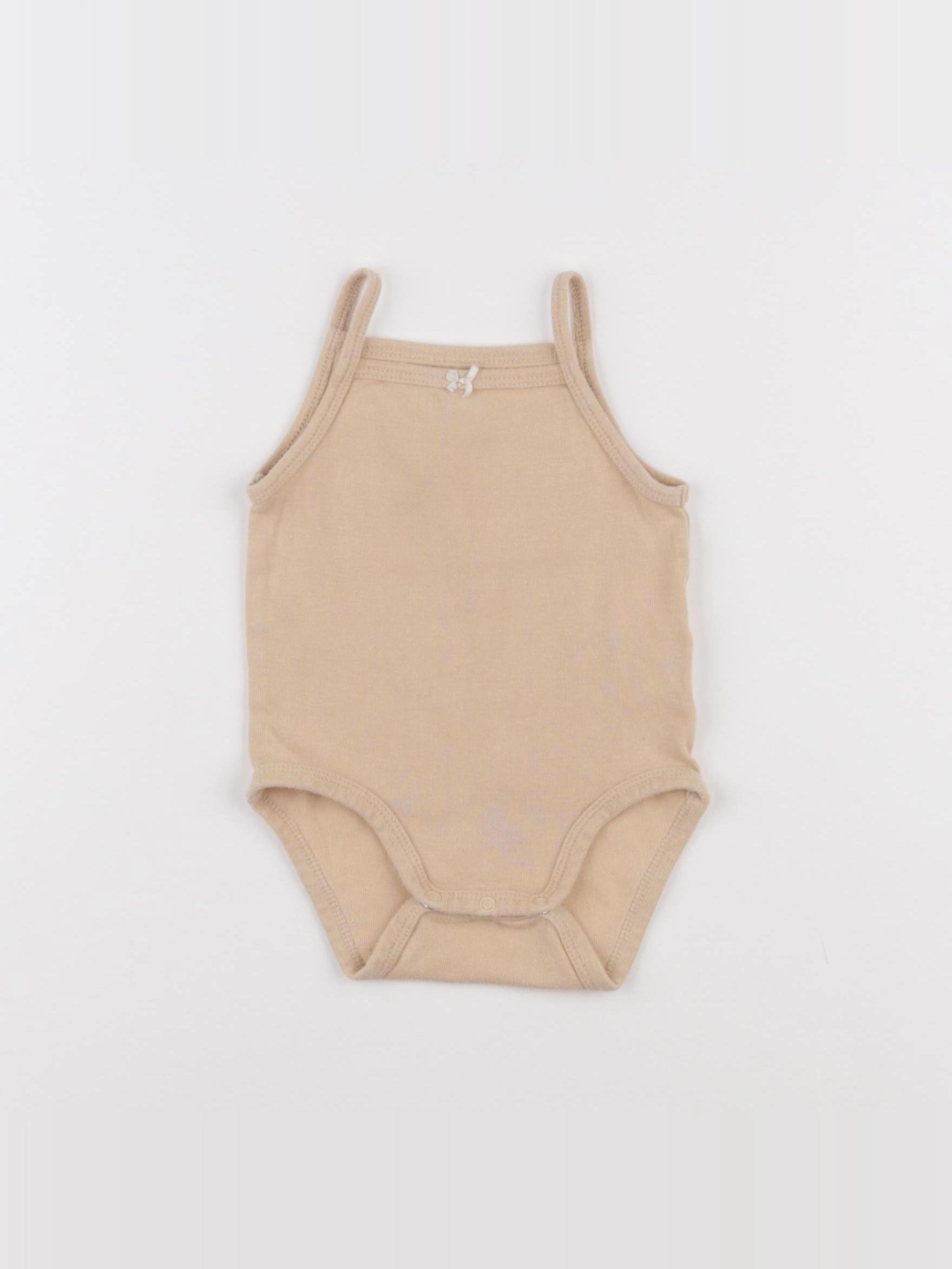 H&M - body beige - 1/3 mois
