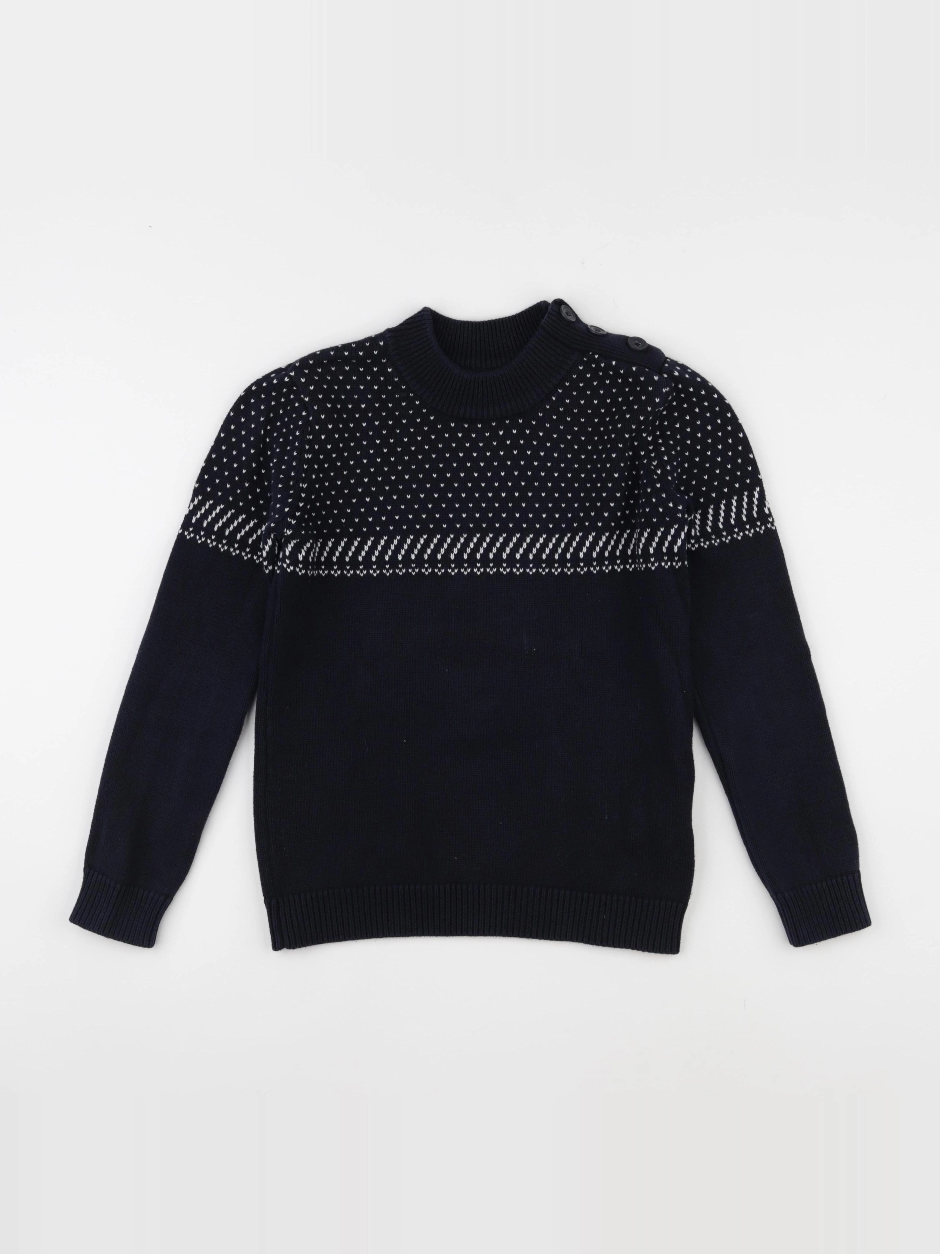 Okaidi - pull bleu - 10 ans