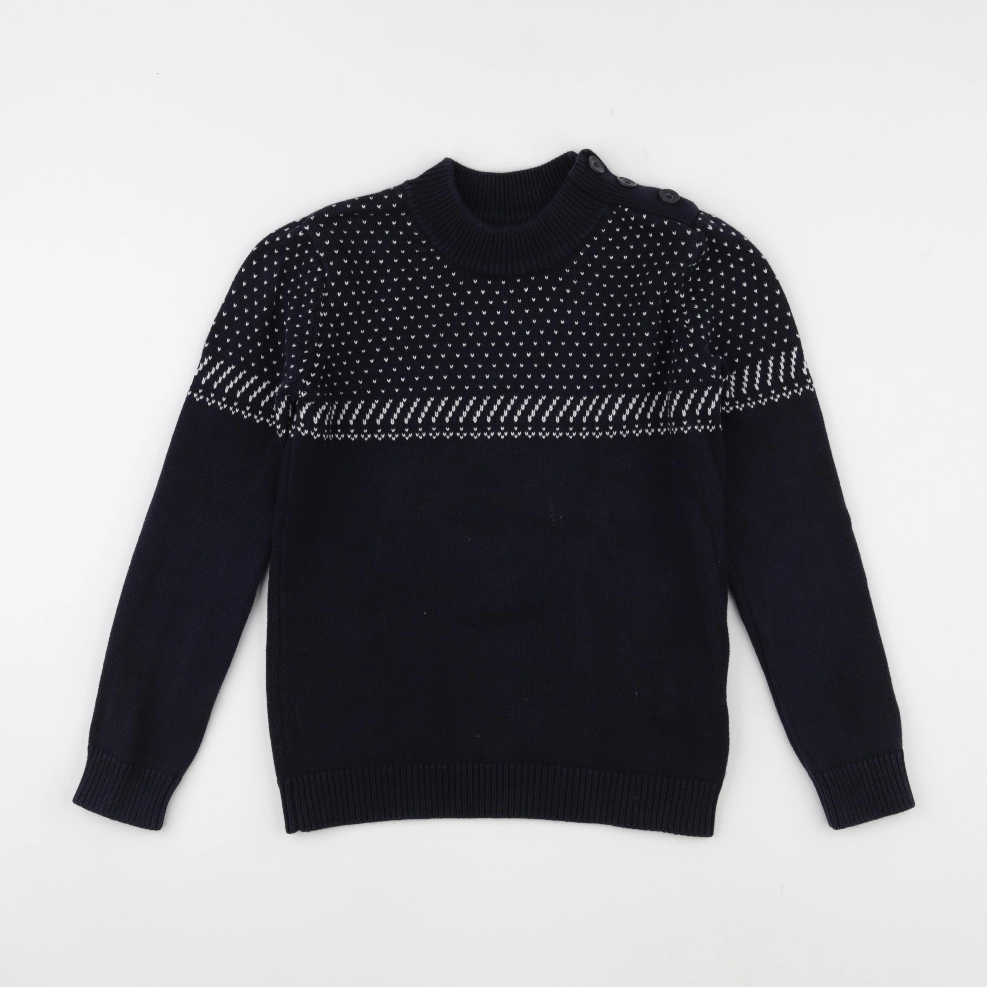 Okaidi - pull bleu - 10 ans