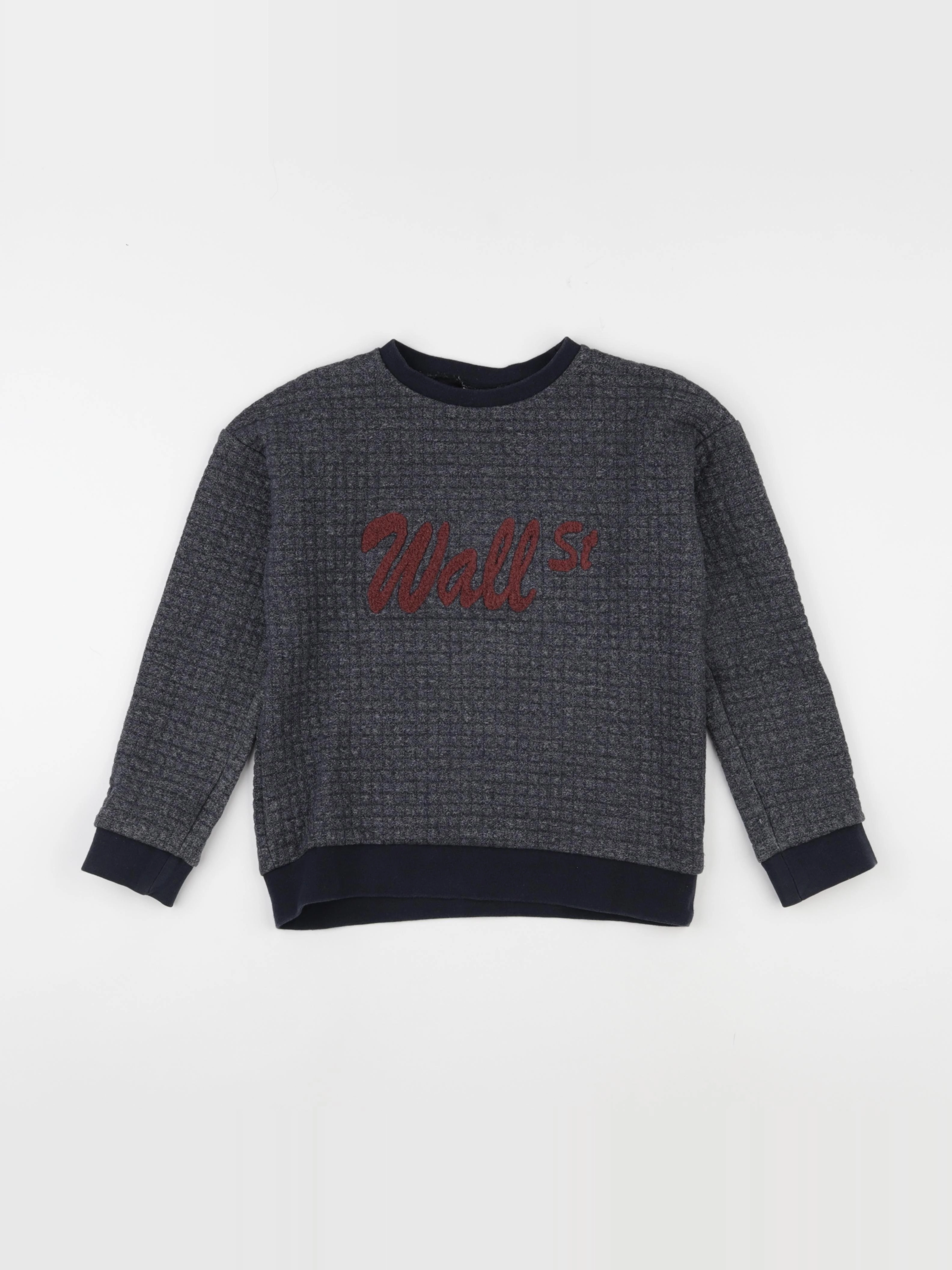Tape à l'oeil - sweat gris - 8 ans
