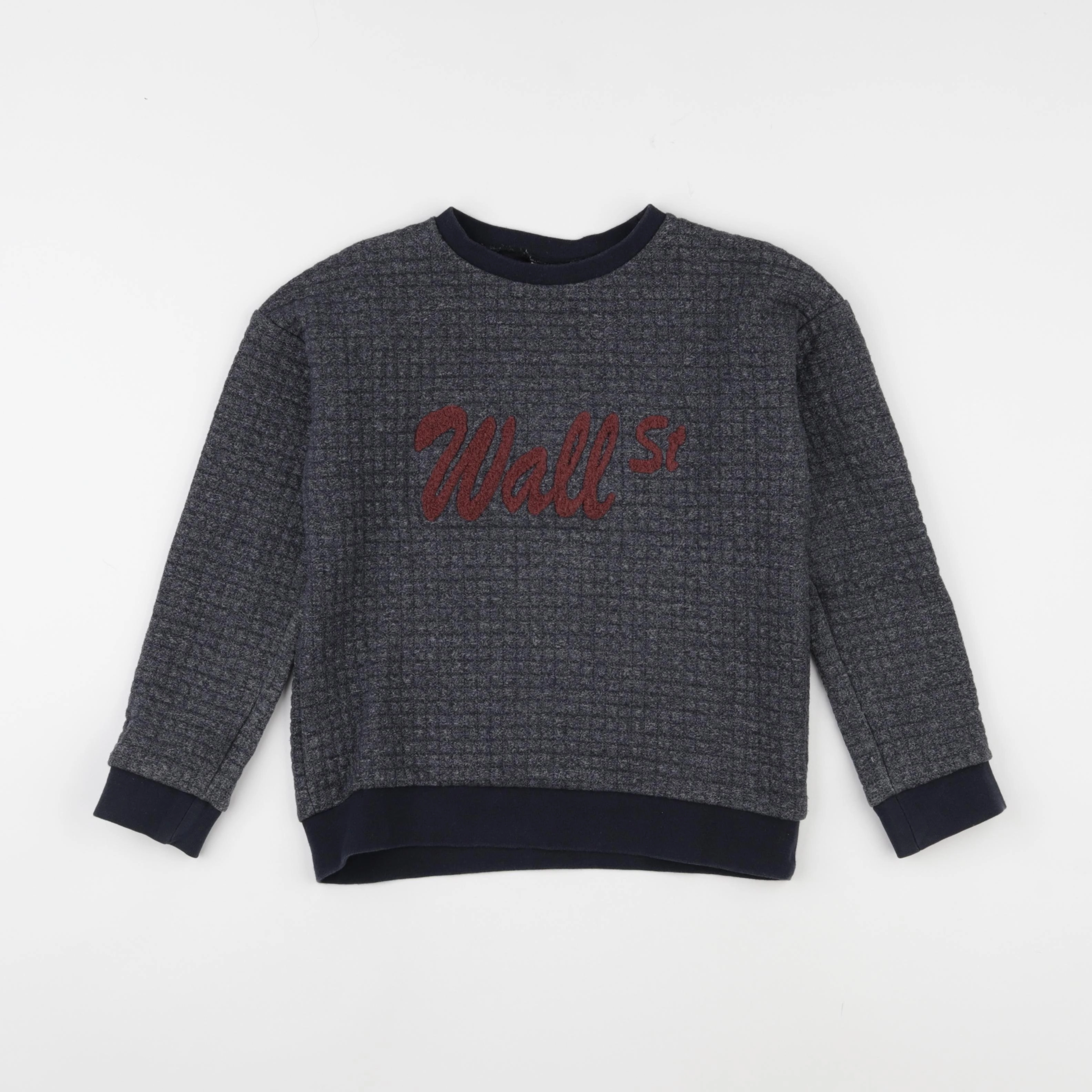 Tape à l'oeil - sweat gris - 8 ans