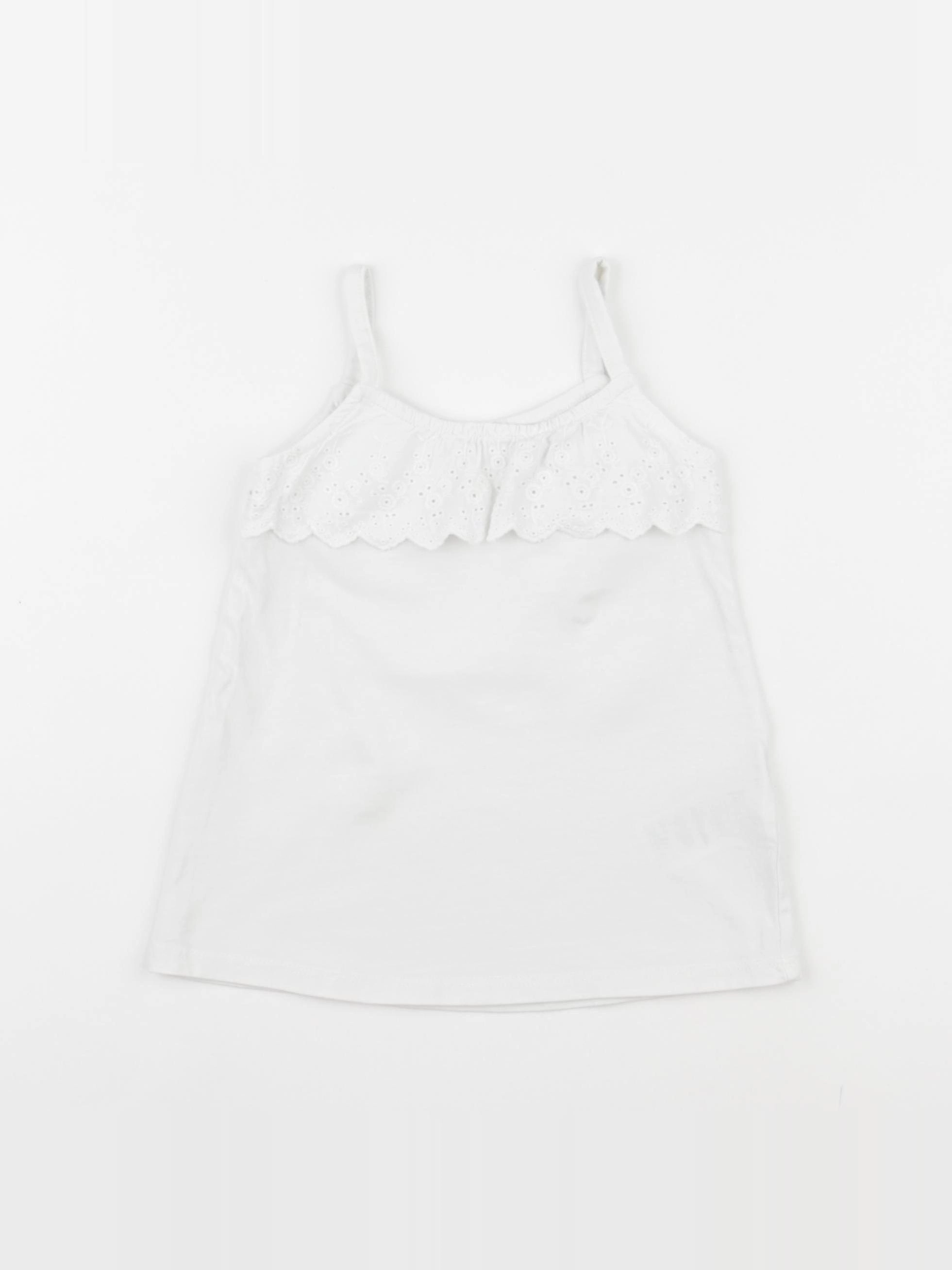 Vertbaudet - débardeur blanc - 3 ans