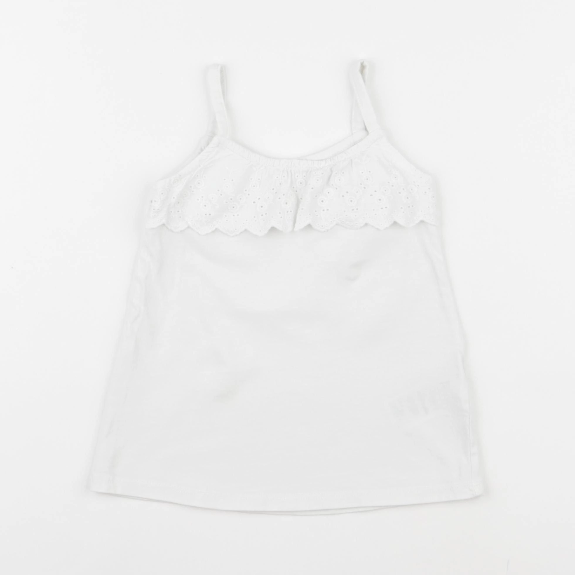 Vertbaudet - débardeur blanc - 3 ans