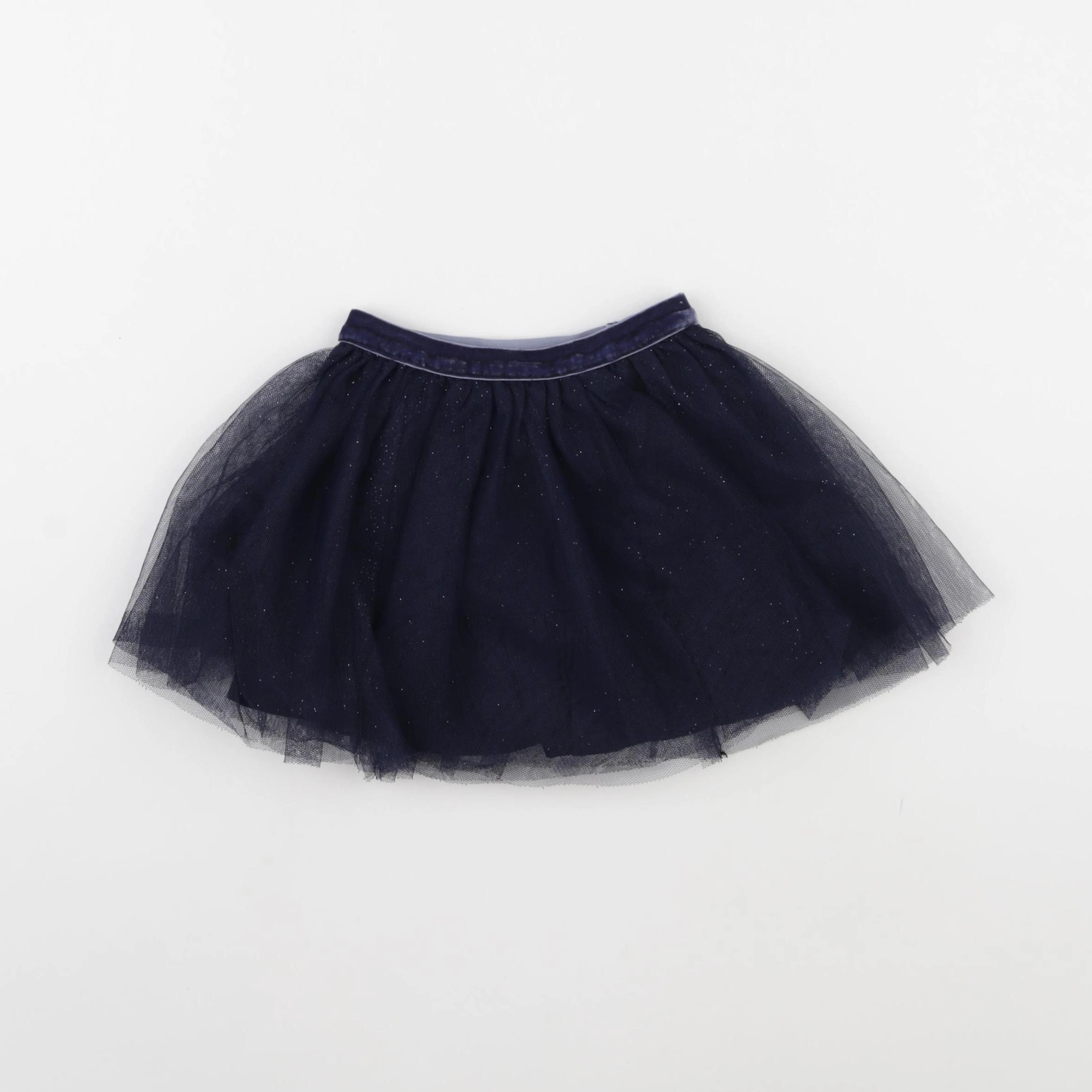 Vertbaudet - jupe bleu - 2 ans