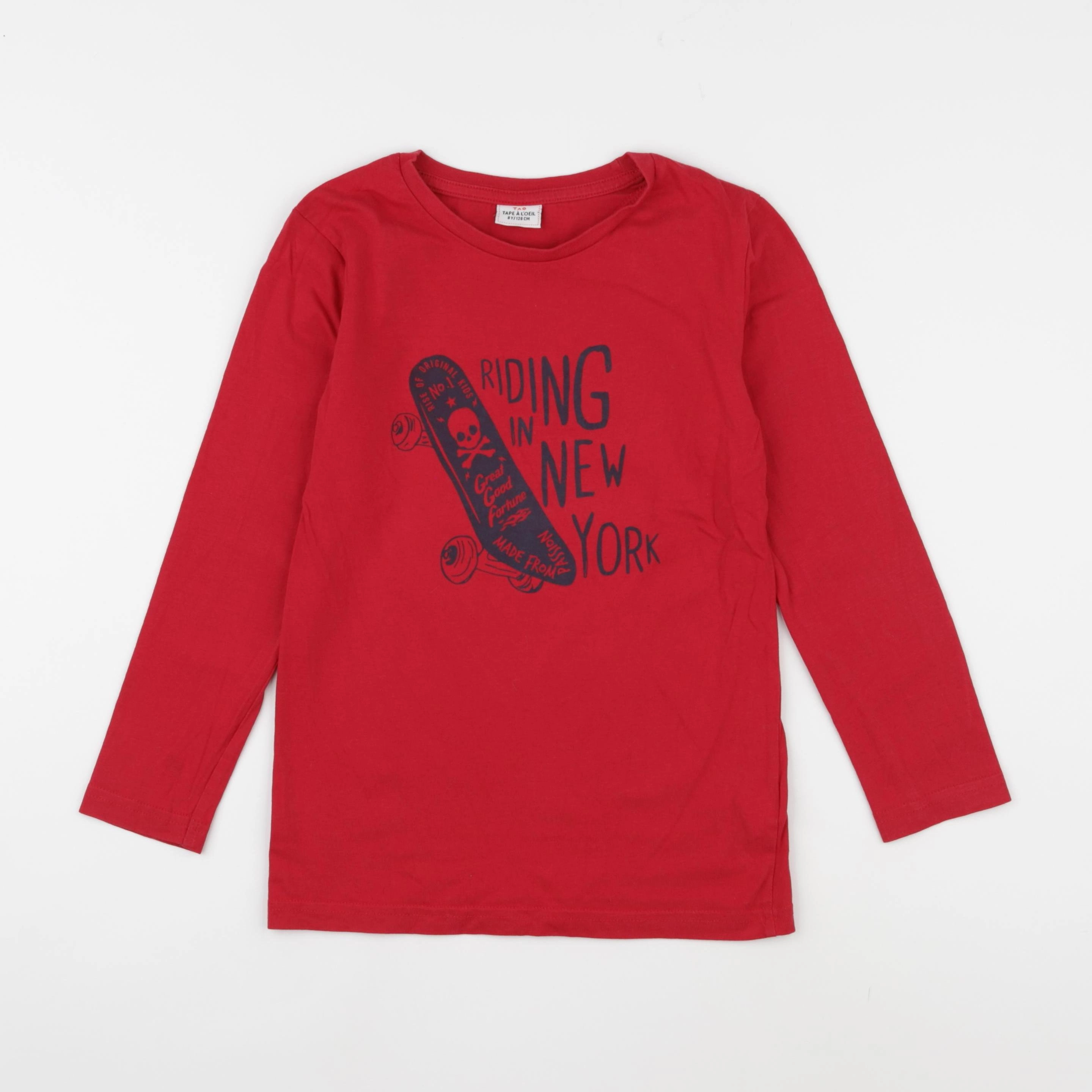 Tape à l'oeil - tee-shirt rouge - 8 ans