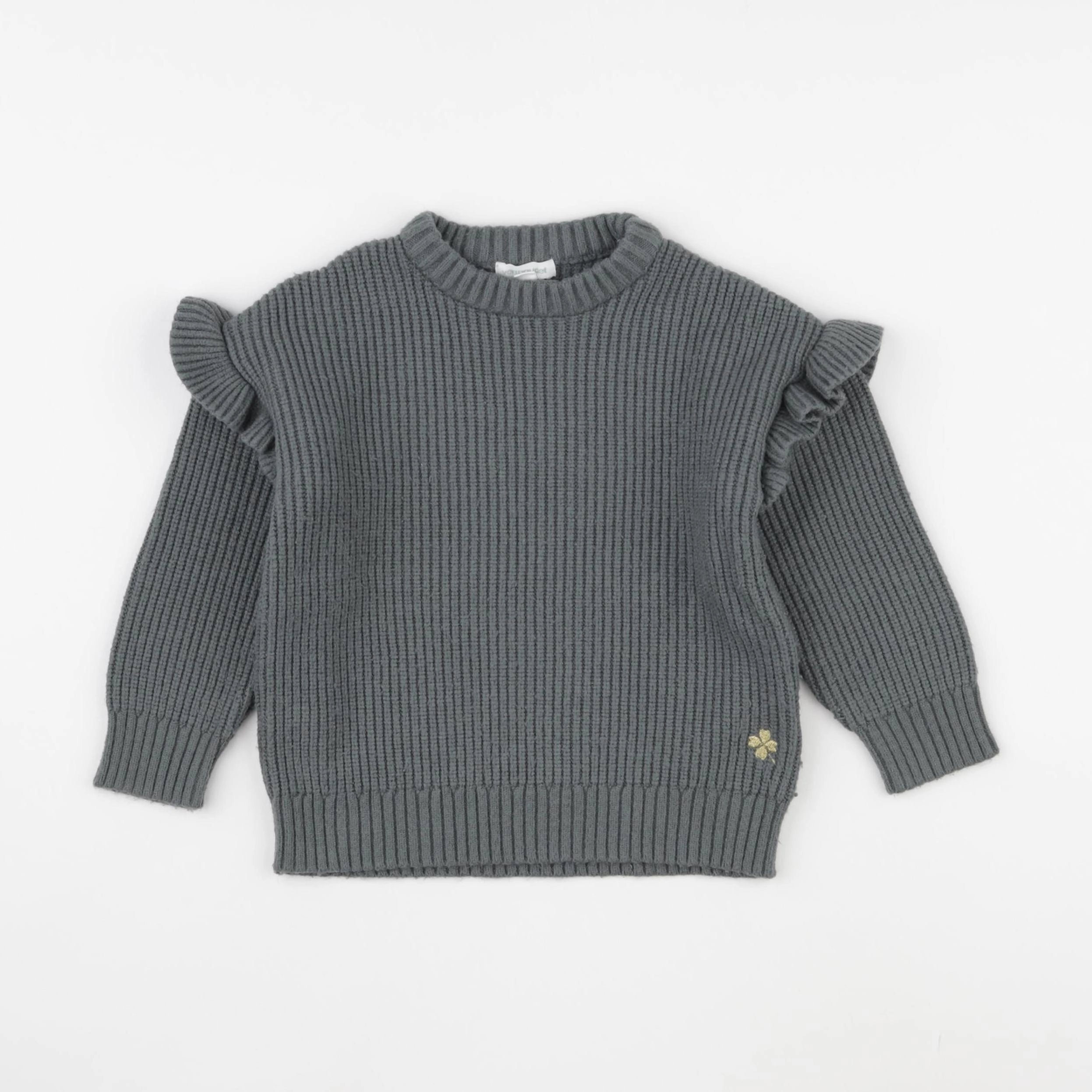 Vertbaudet - pull vert - 3 ans