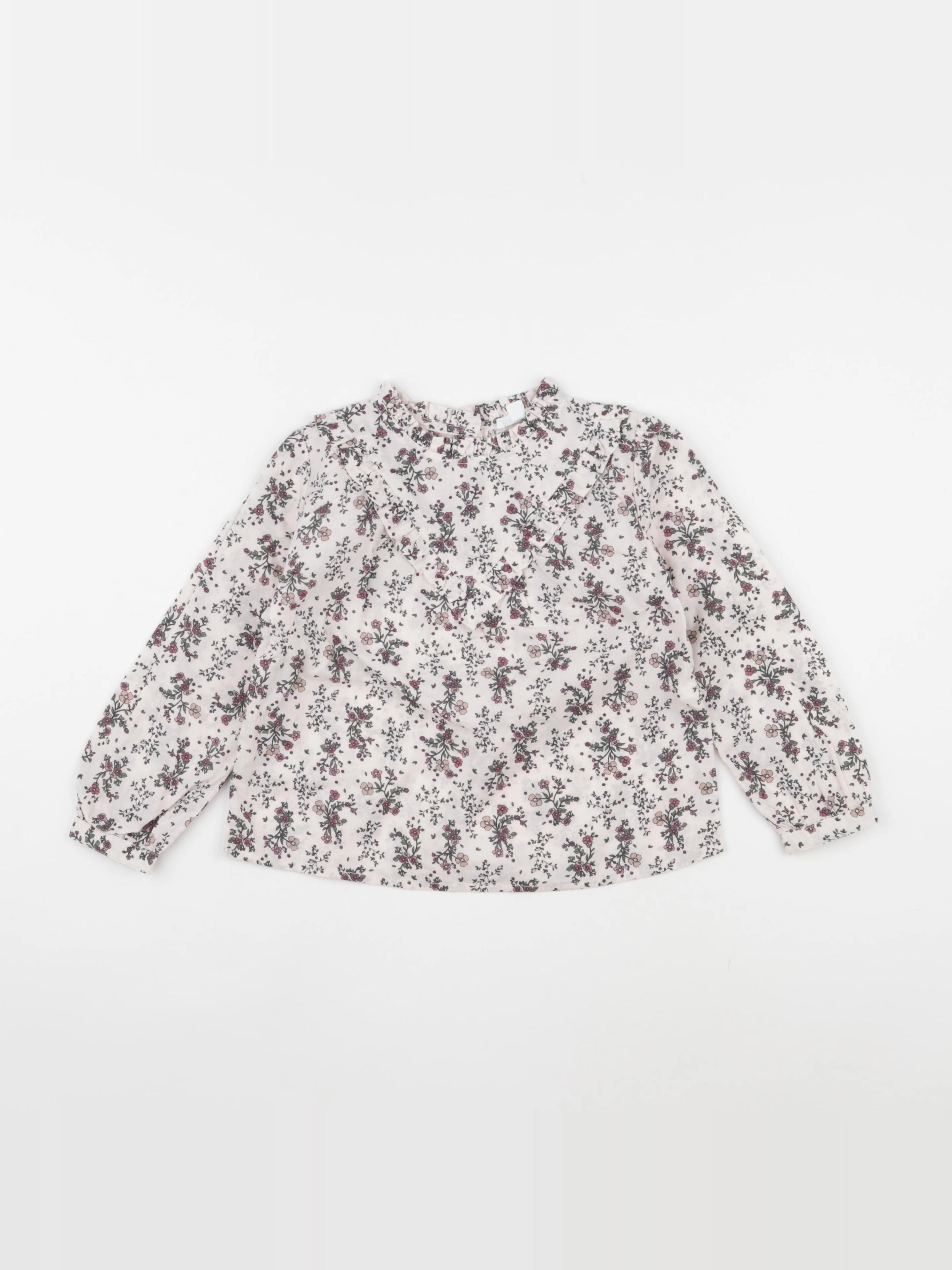 Vertbaudet - blouse rose - 4 ans