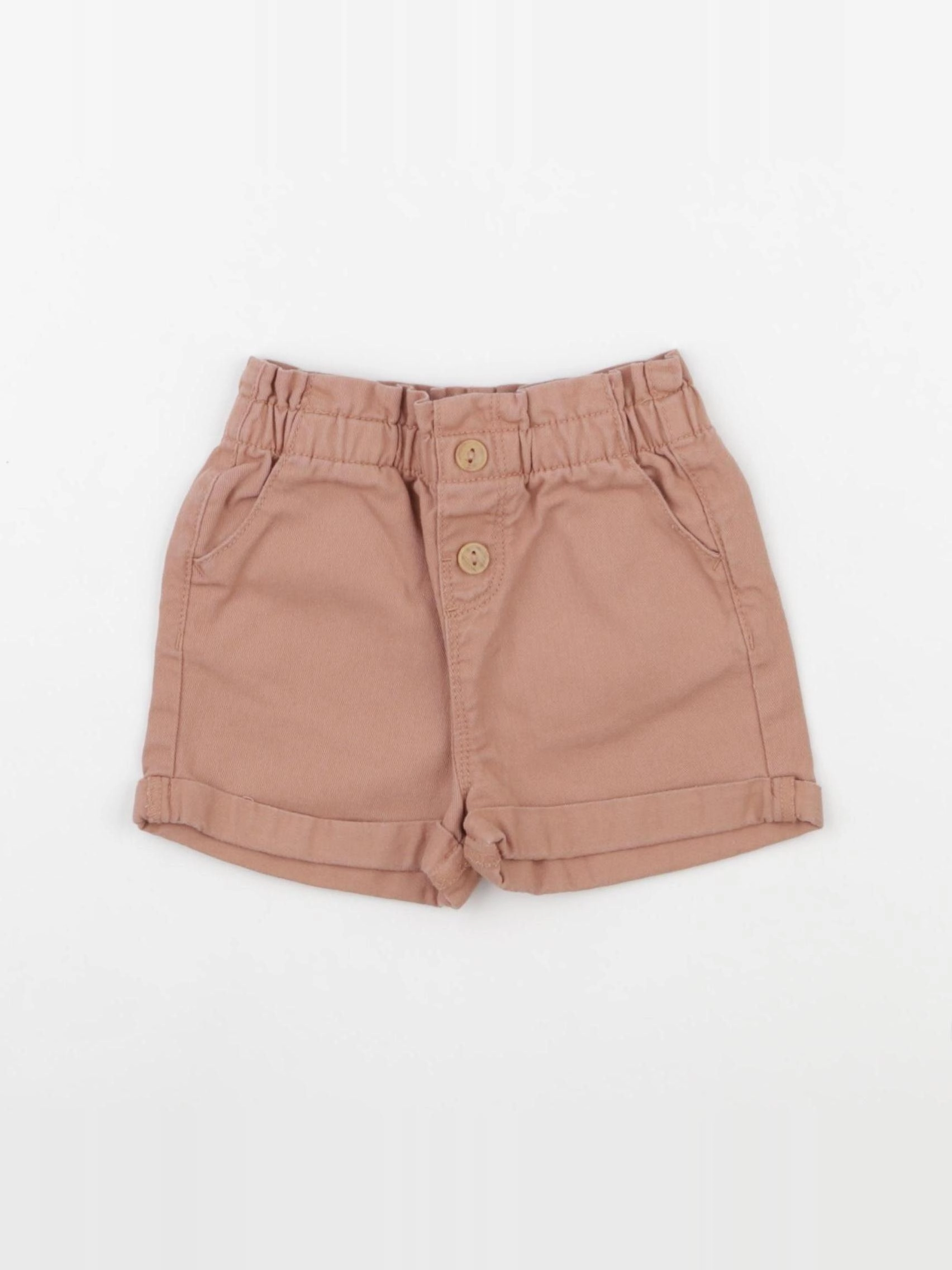 Vertbaudet - short rose - 24 mois