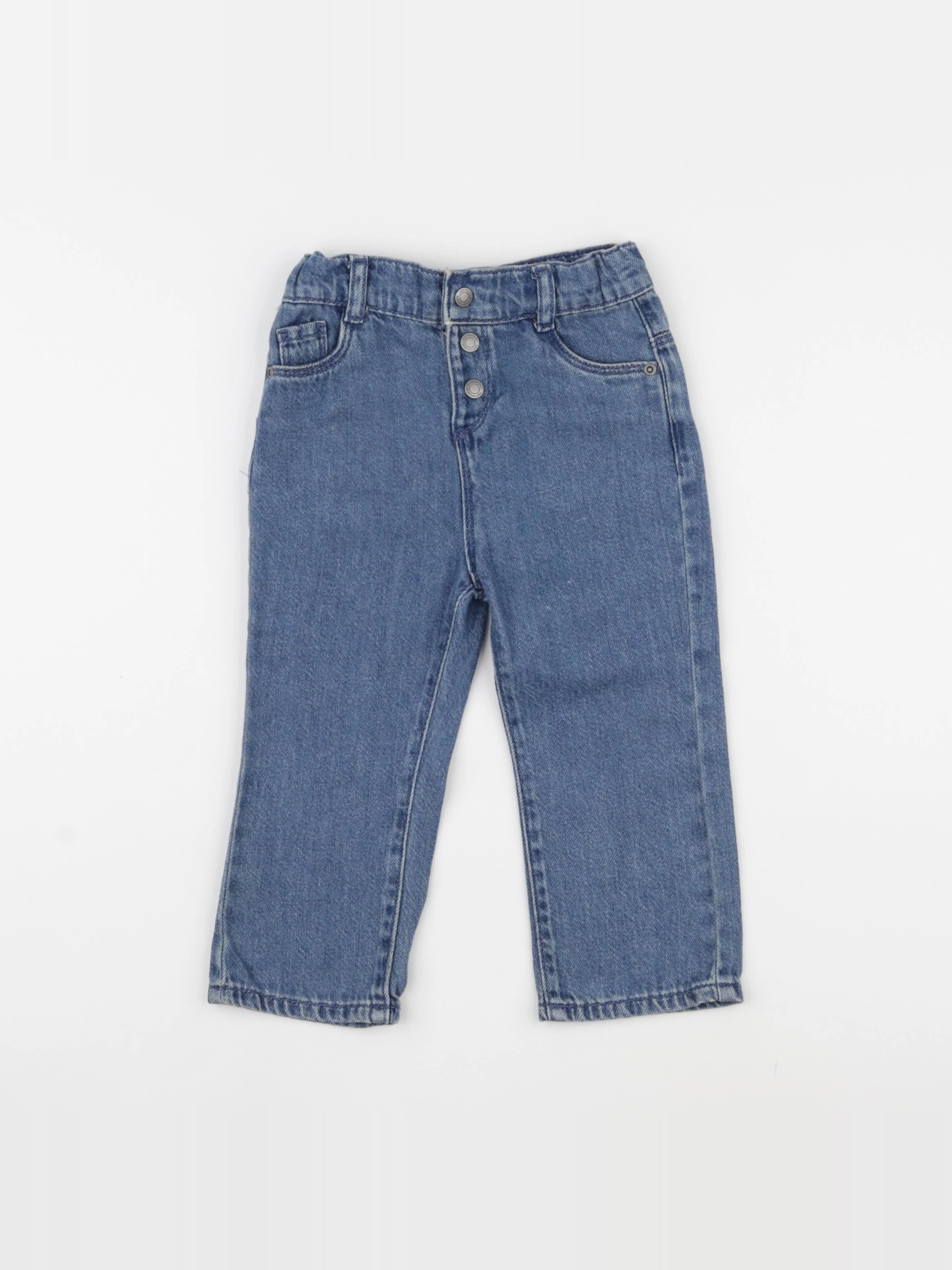Vertbaudet - pantalon bleu - 24 mois