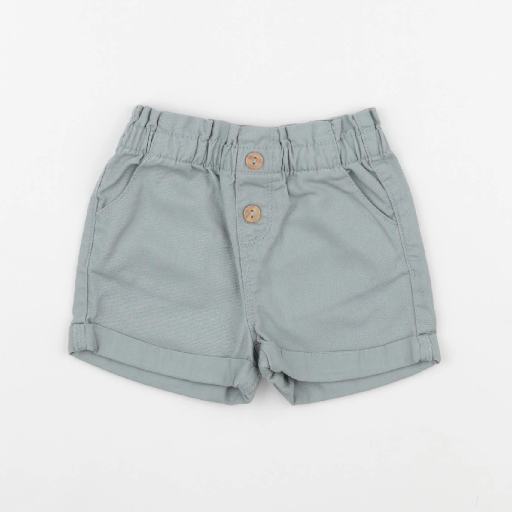 Vertbaudet - short vert - 24 mois