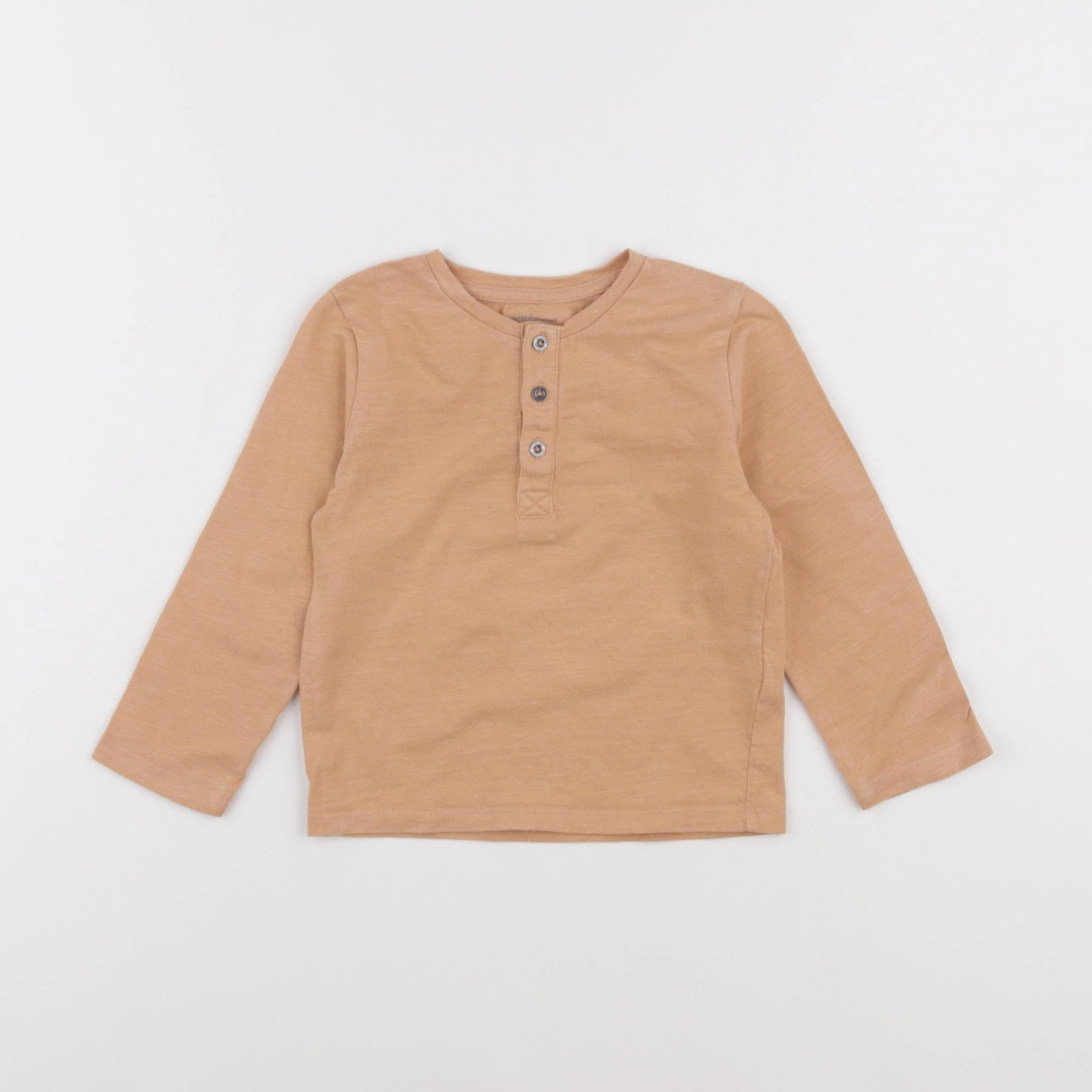Vertbaudet - tee-shirt marron - 24 mois