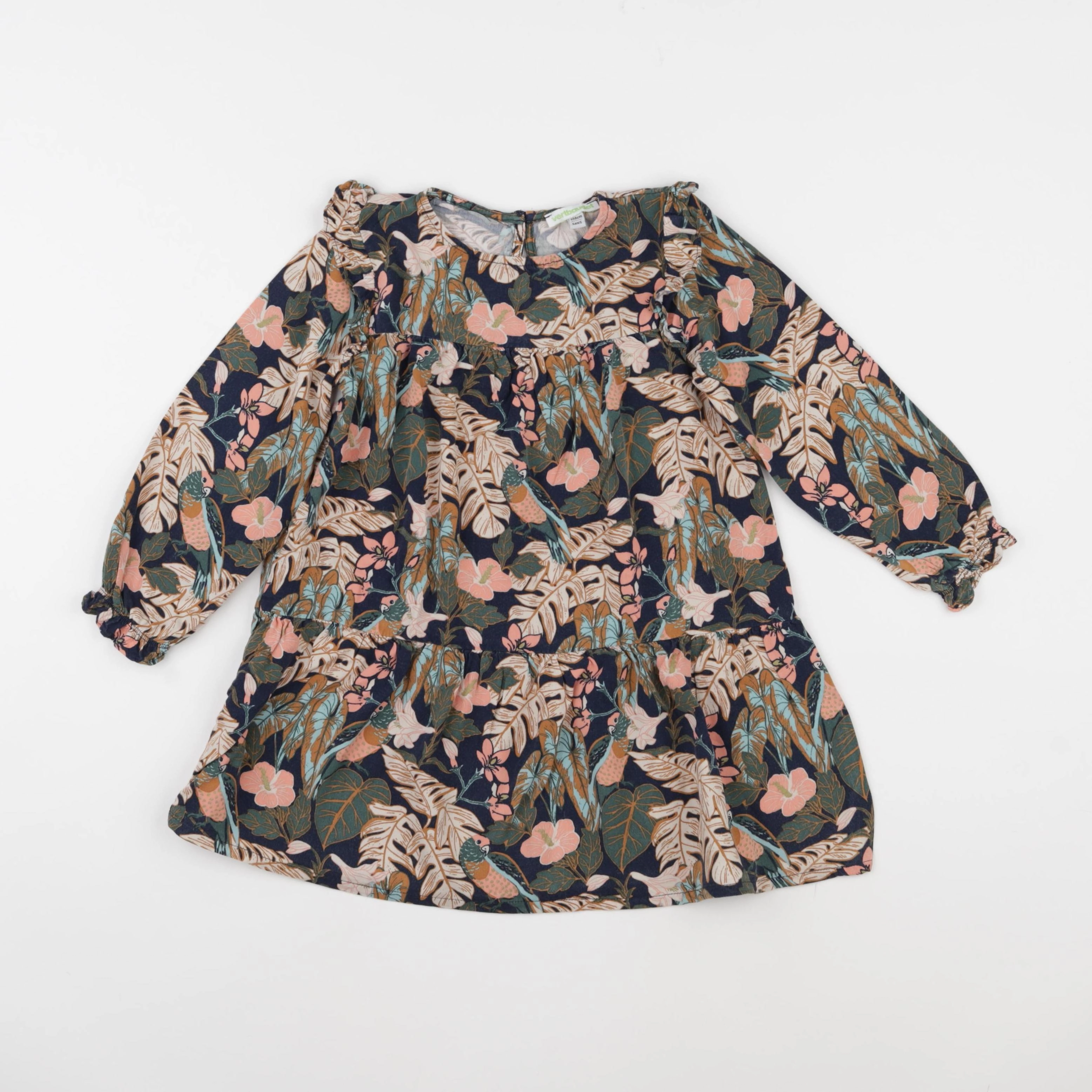 Vertbaudet - robe multicolore - 5 ans