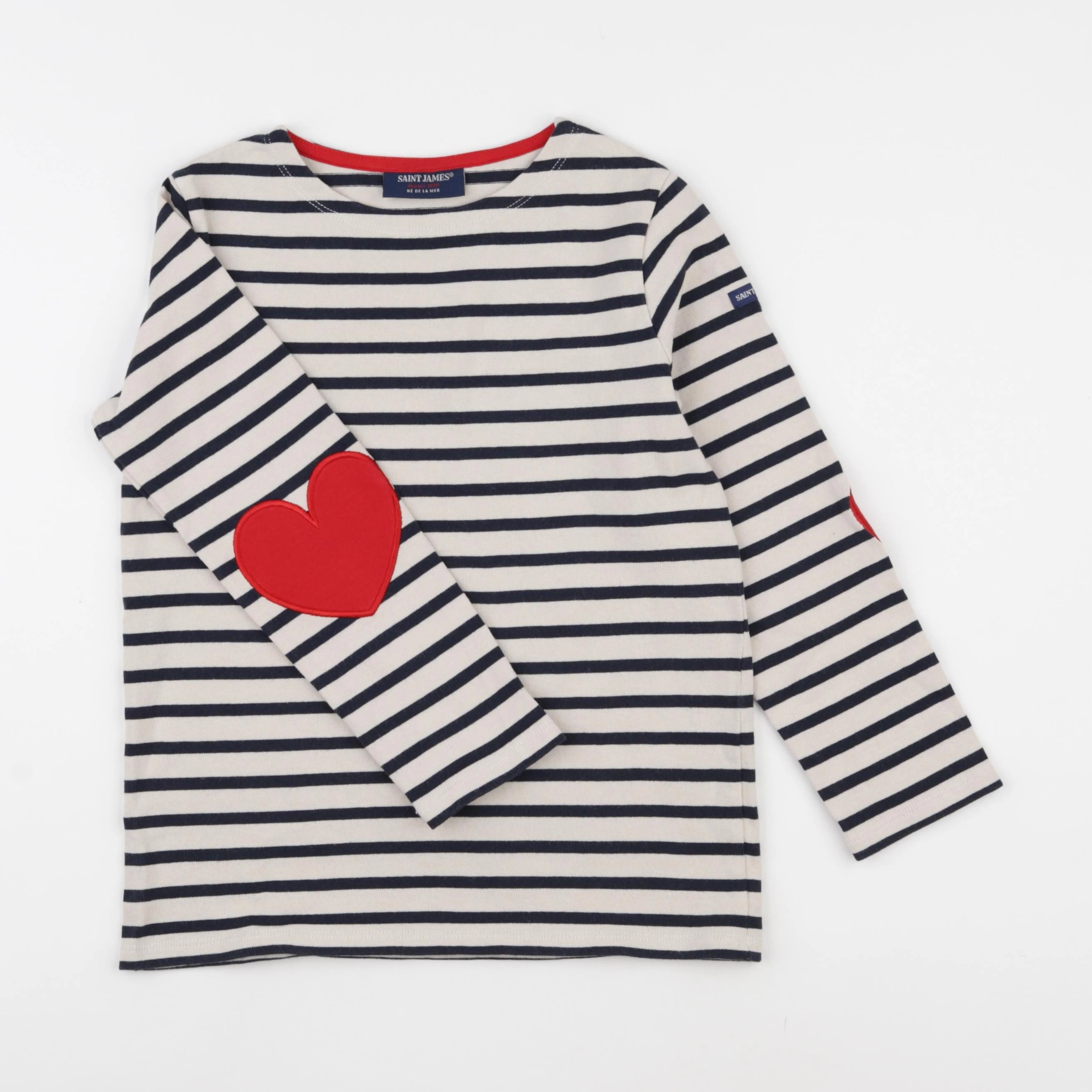 Saint James - tee-shirt bleu - 10 ans