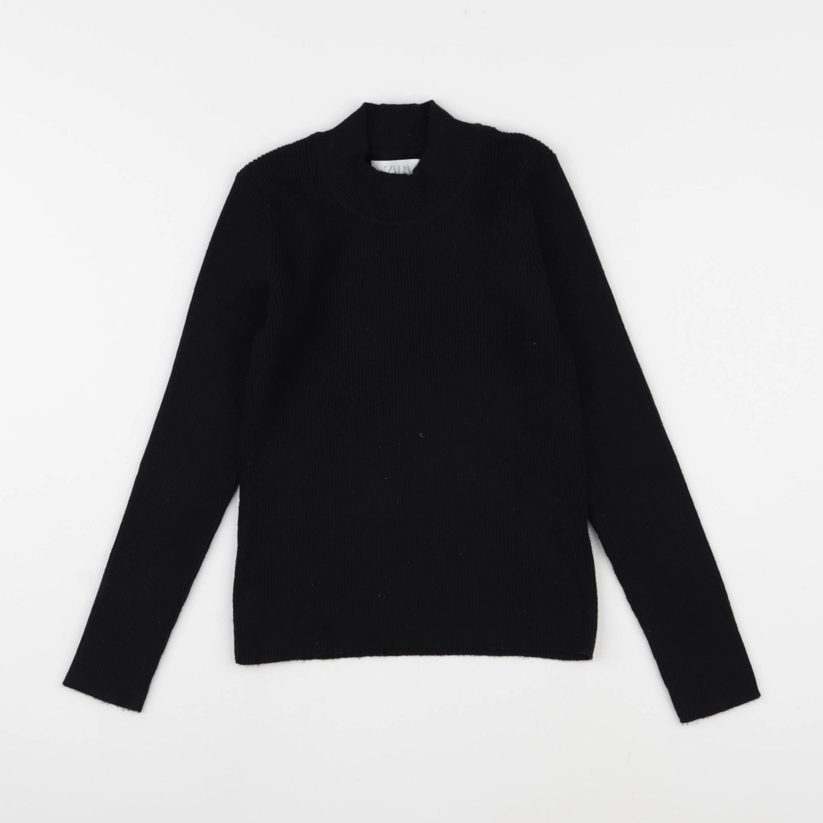Zara - pull noir - 9/10 ans