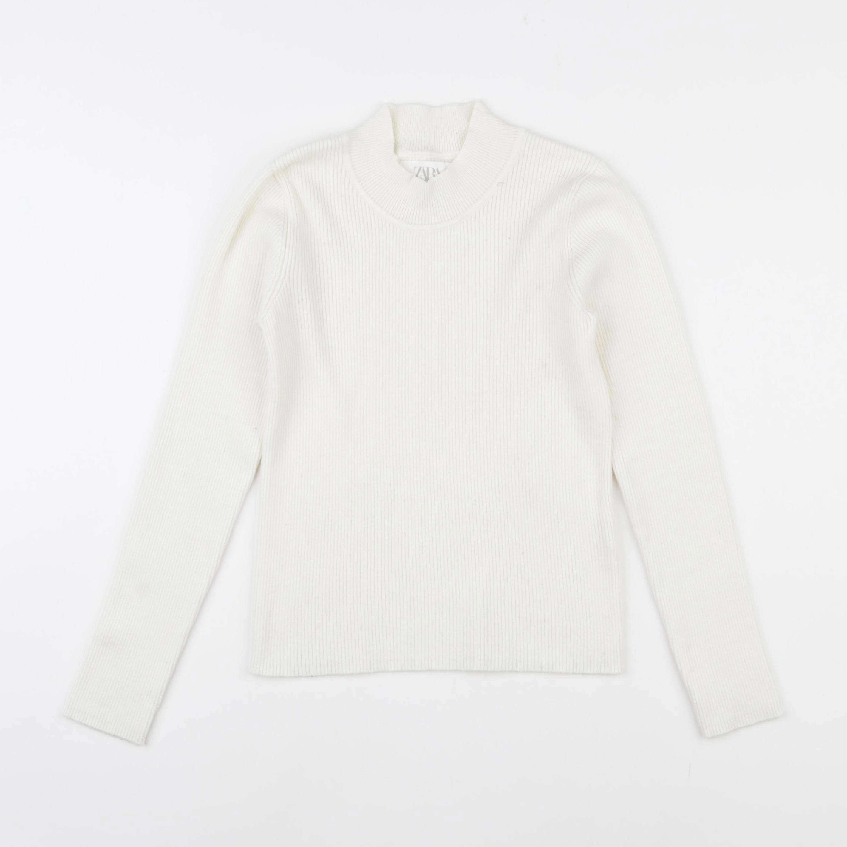 Zara - pull blanc - 9/10 ans