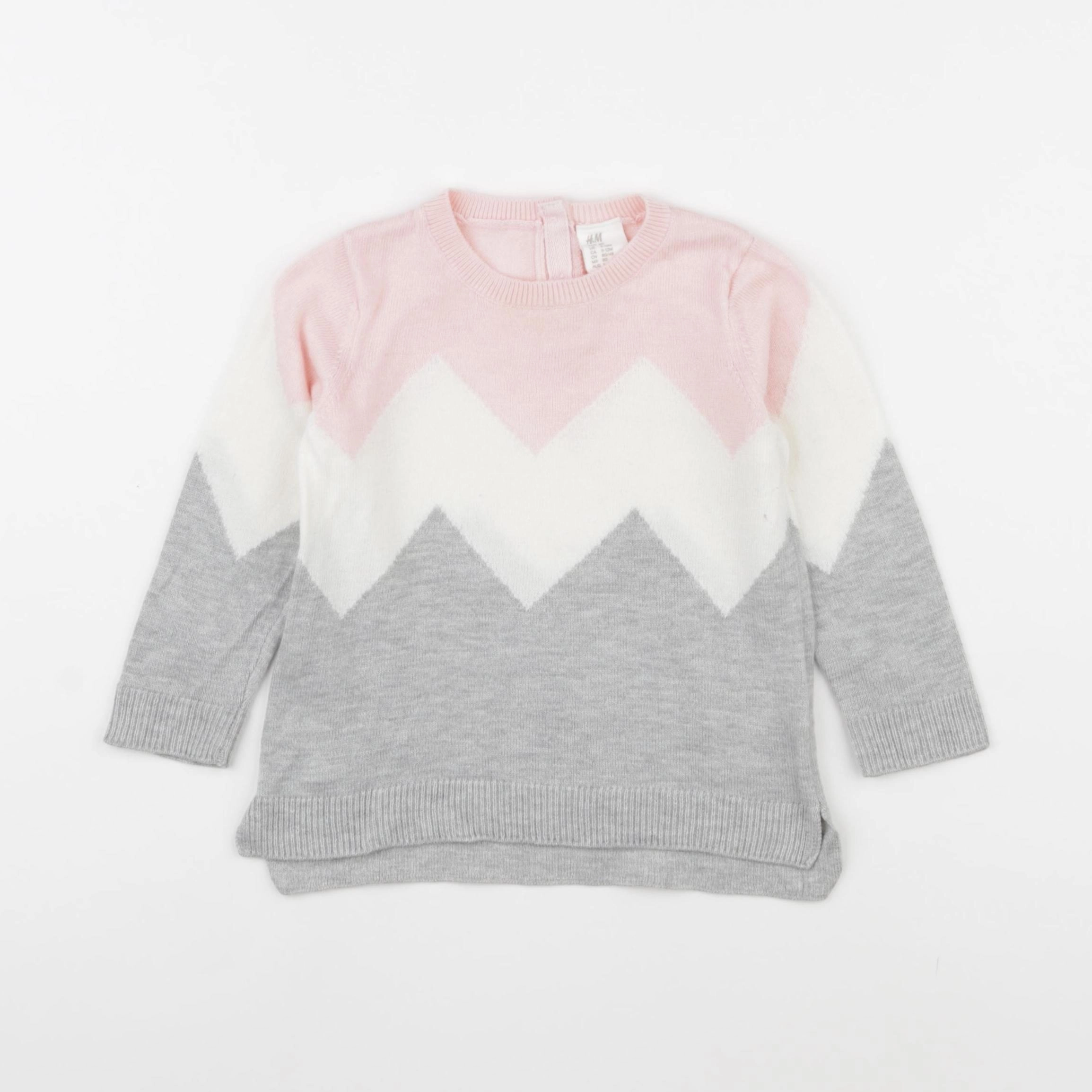 H&M - pull multicolore - 9/12 mois