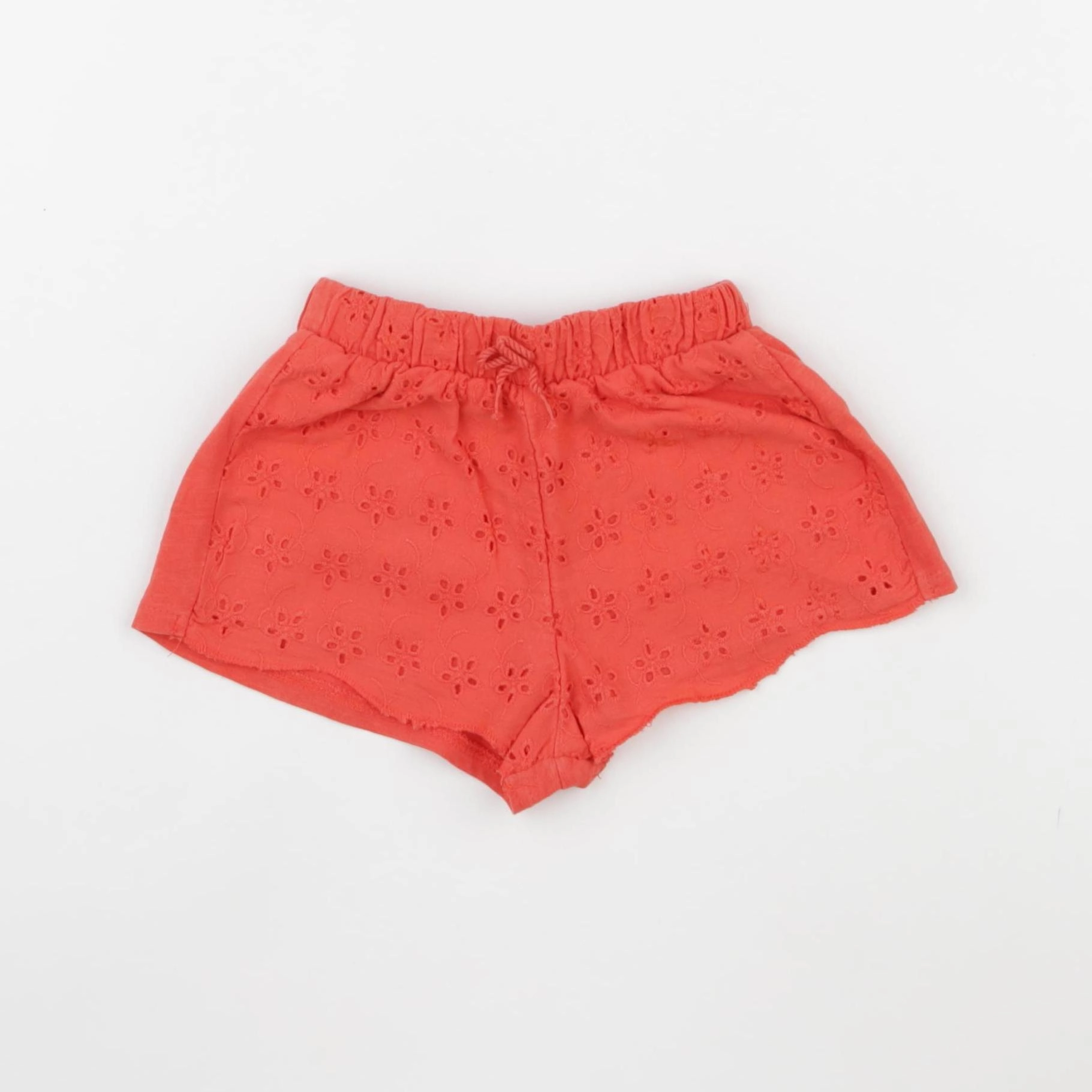 Zara - short rouge - 18/24 mois
