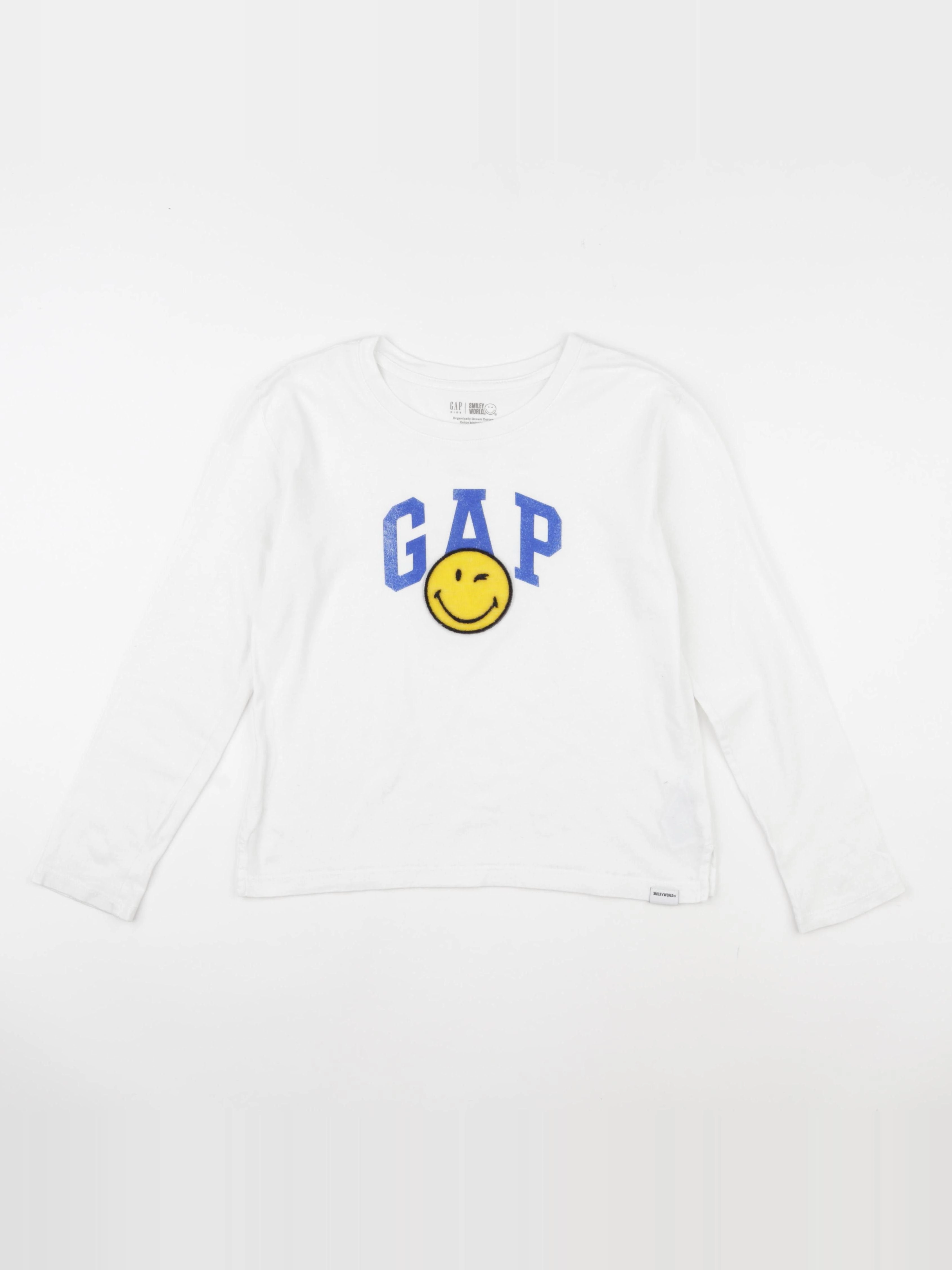 GAP - tee-shirt blanc - 10/11 ans
